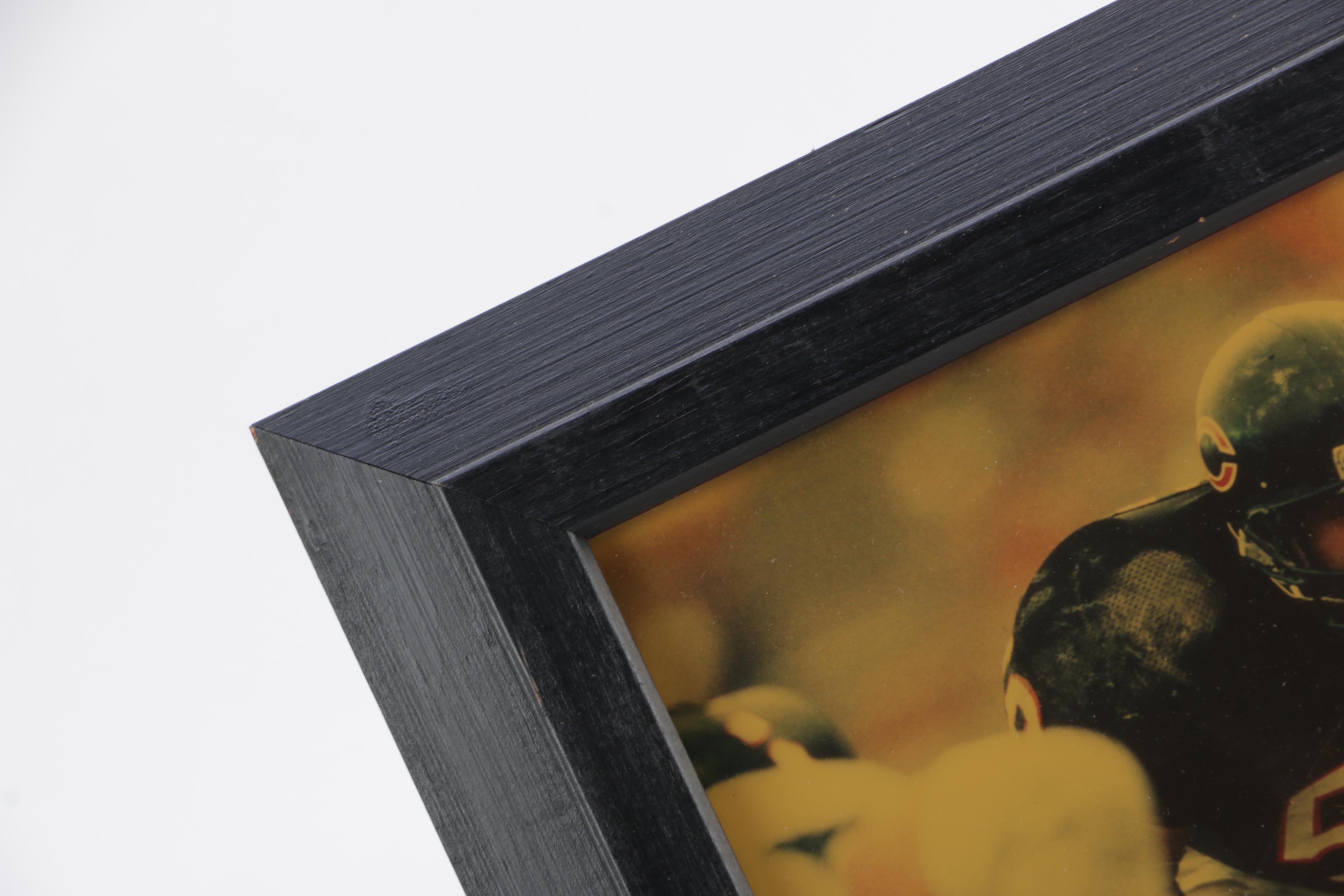 Mike Singletary Framed Photograph