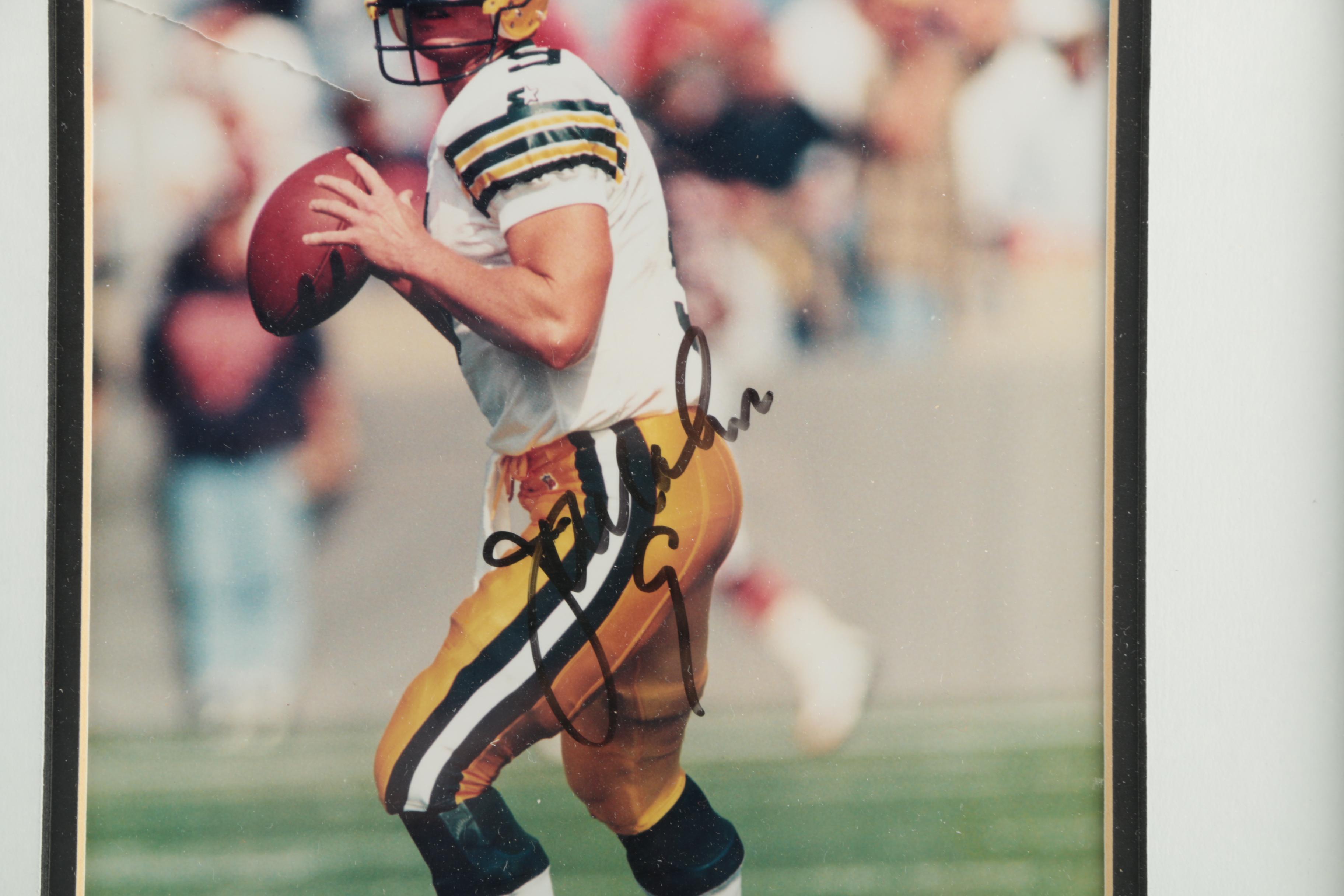 Signed Jim McMahon Photograph