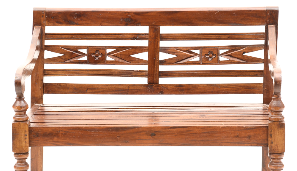 Anglo-Indian Style Settee