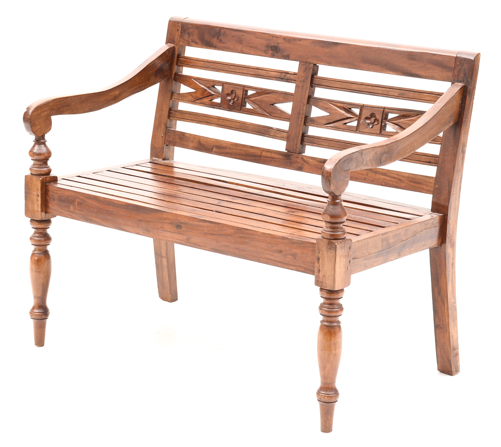 Anglo-Indian Style Settee