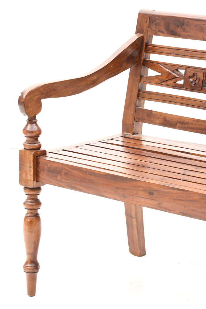 Anglo-Indian Style Settee