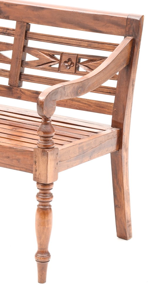 Anglo-Indian Style Settee