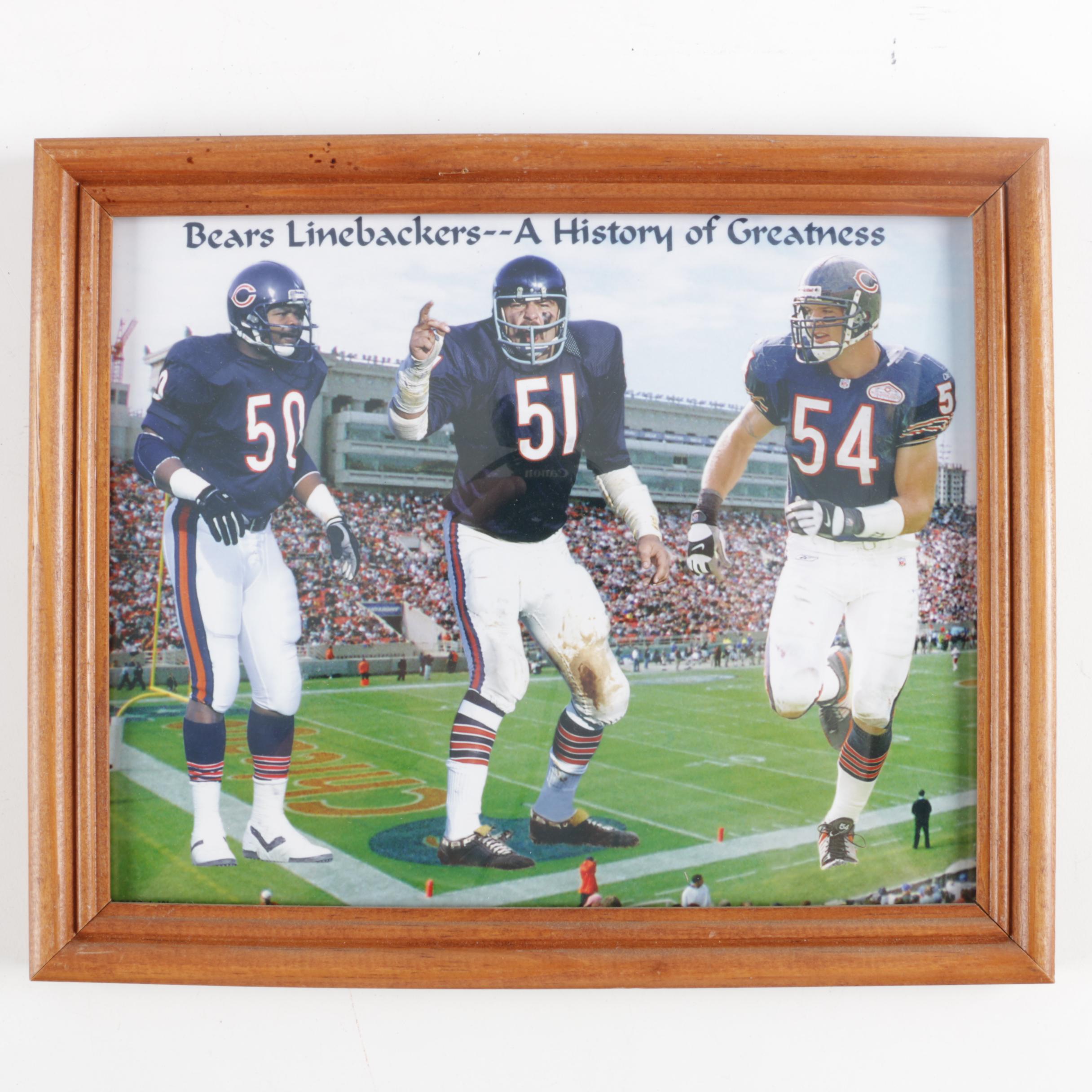 "Bears Linebackers--A History of Greatness" Print