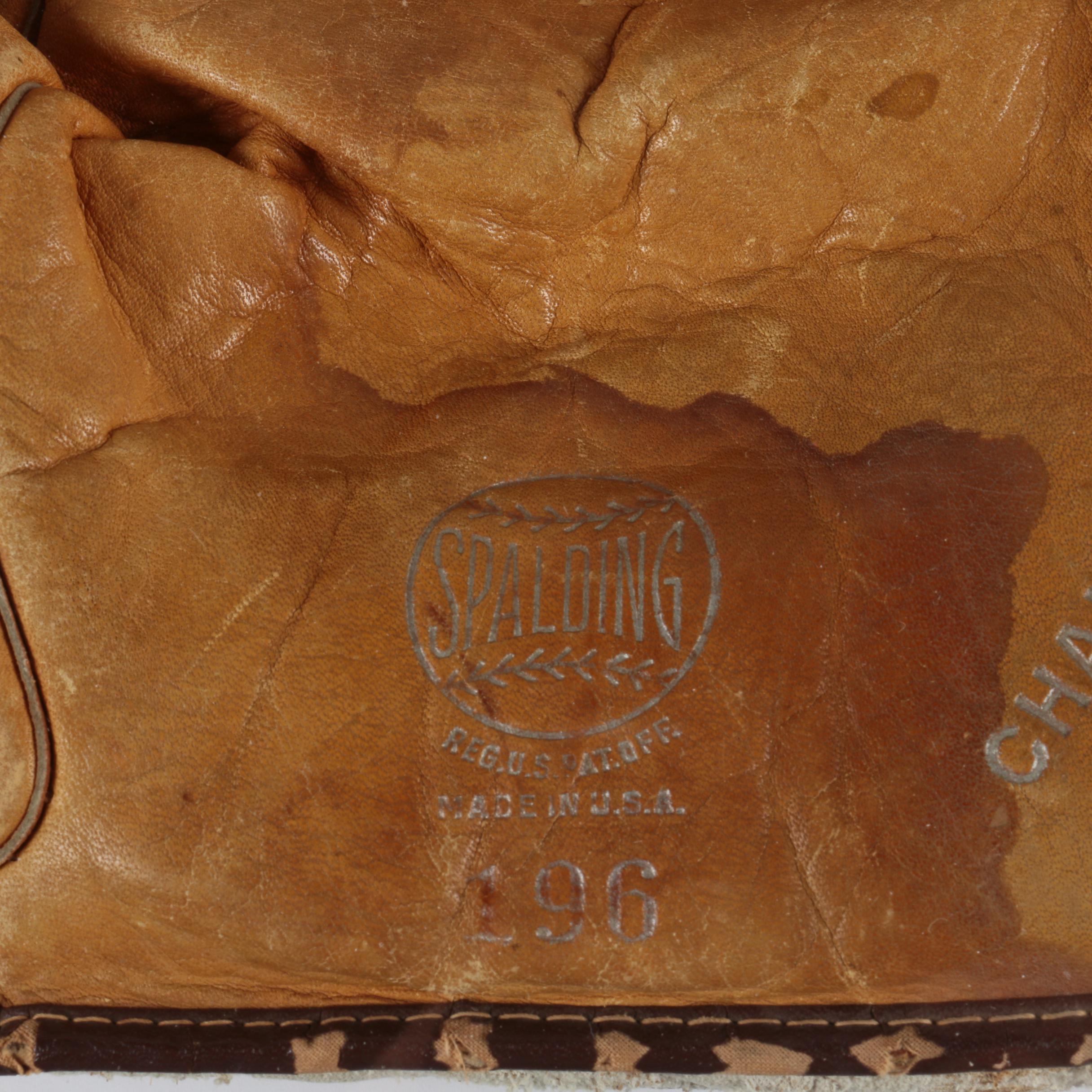 Signed Pete Rose Baseball Glove