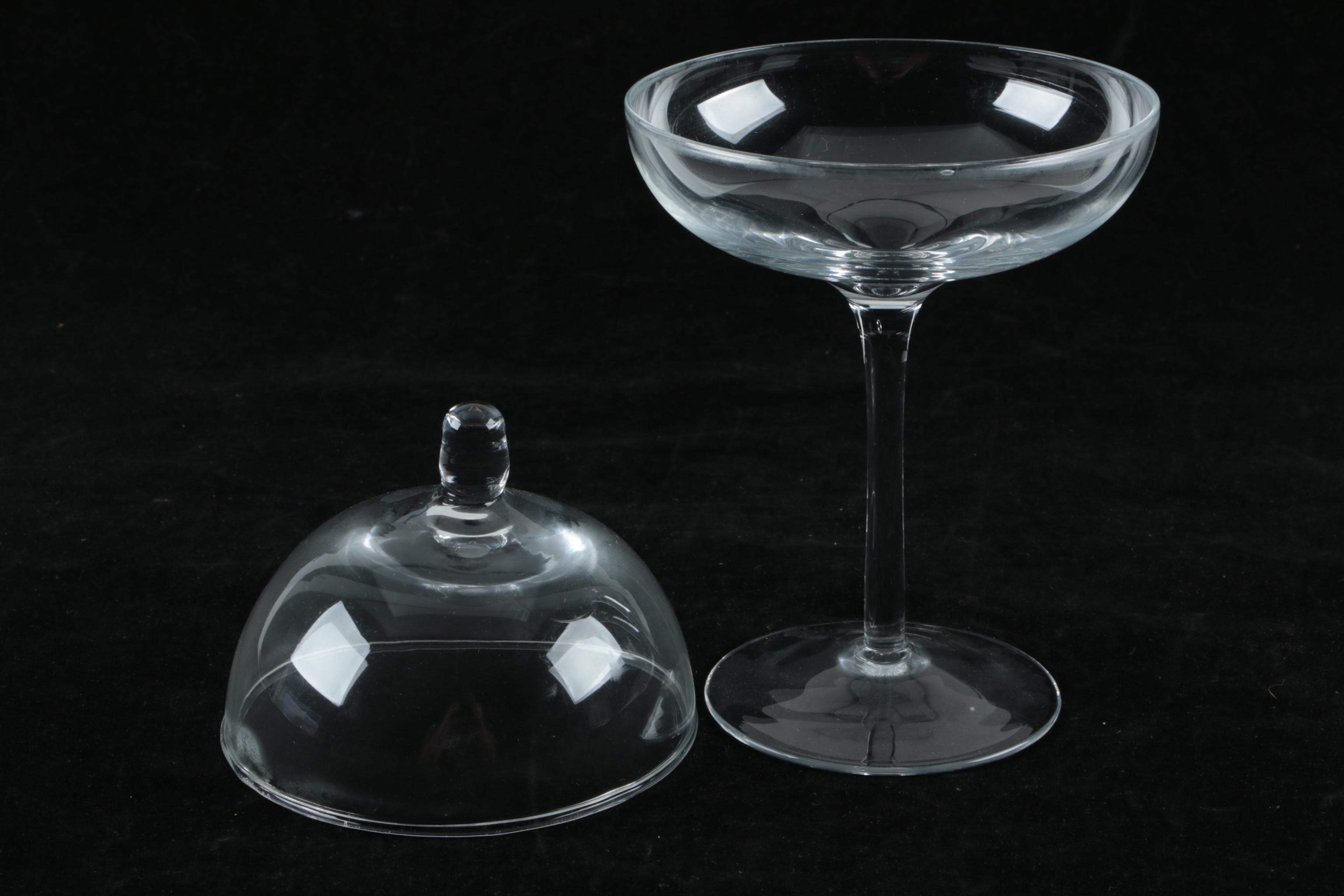 Assortment of Vintage Glassware