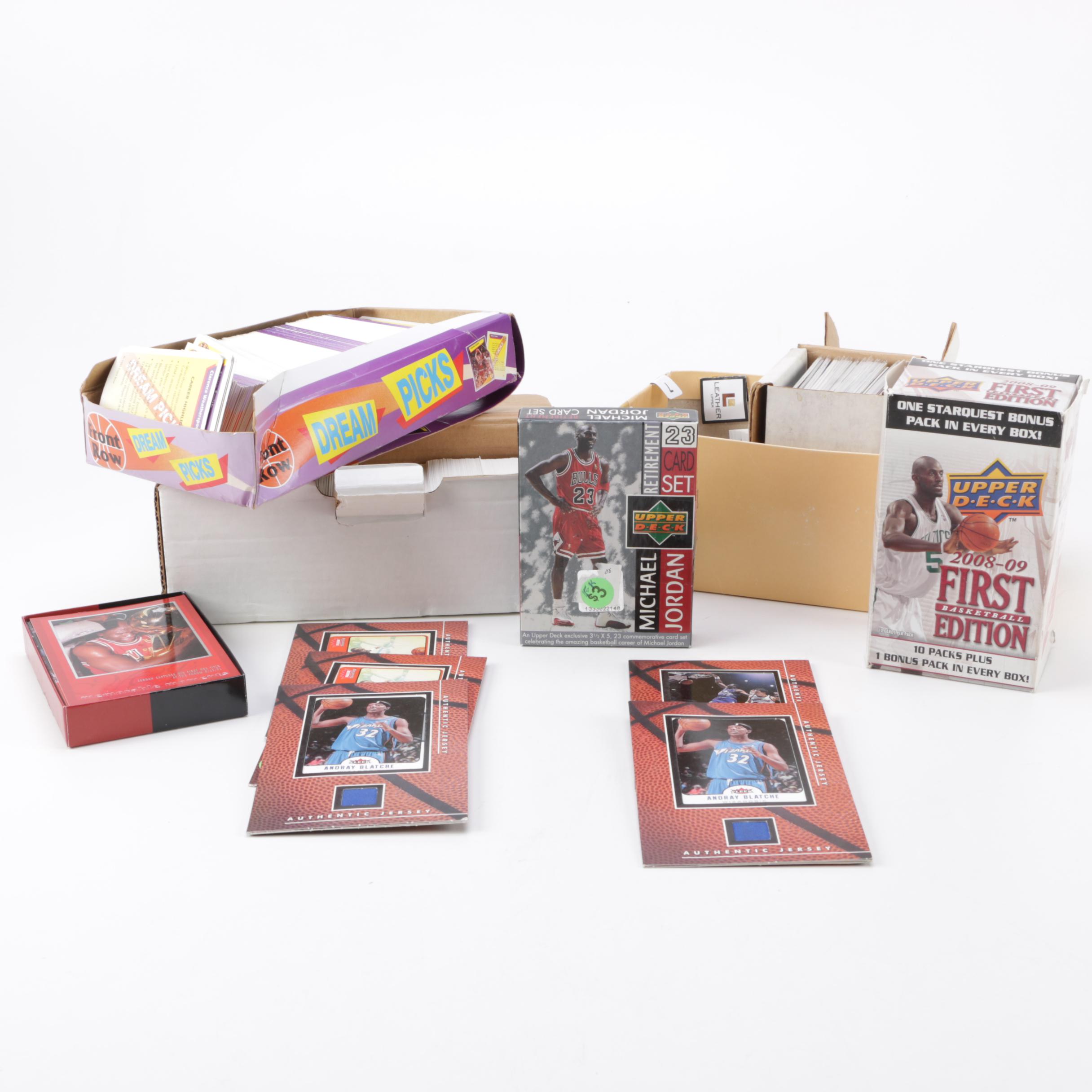 Generous Assortment of NBA Basketball Trading Cards