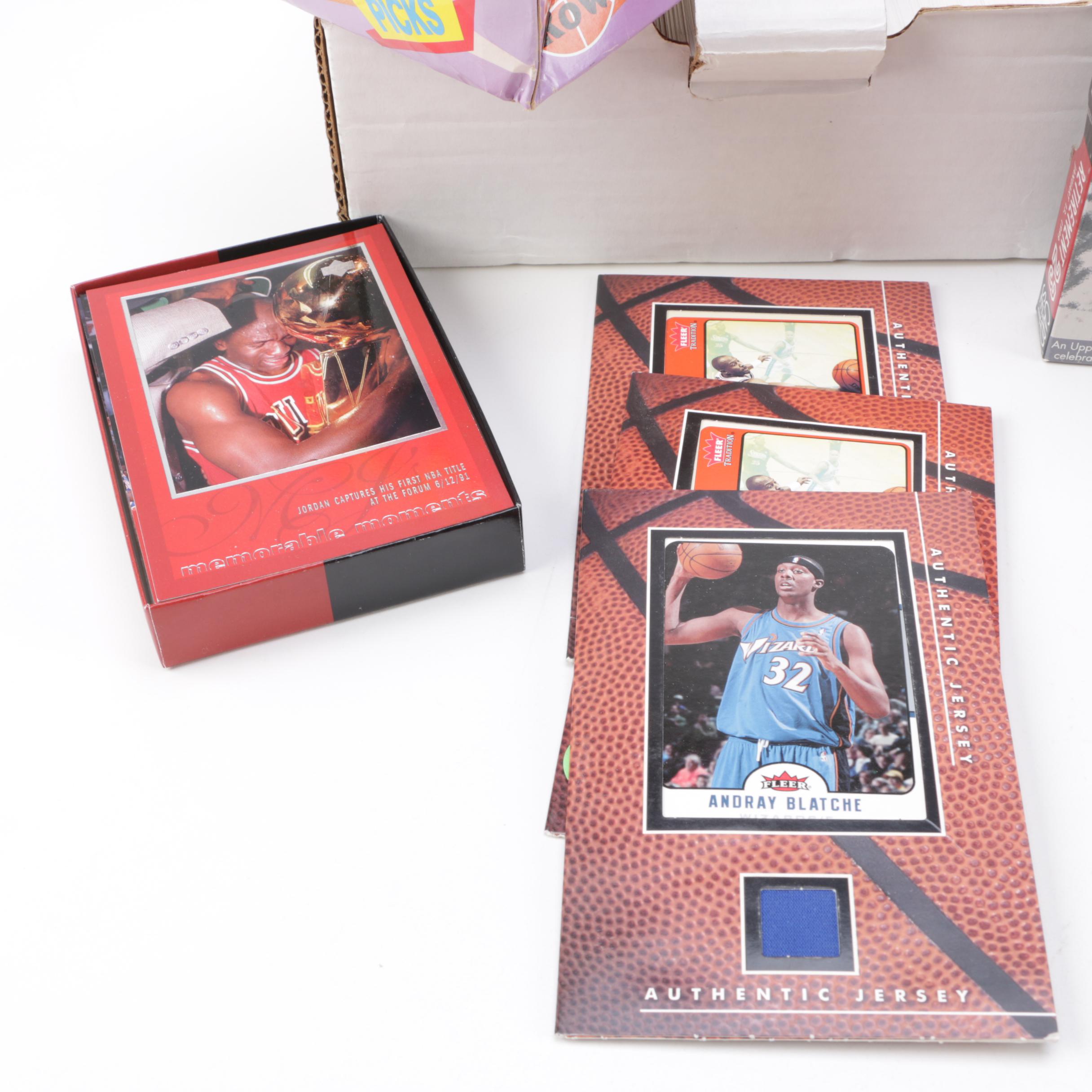 Generous Assortment of NBA Basketball Trading Cards