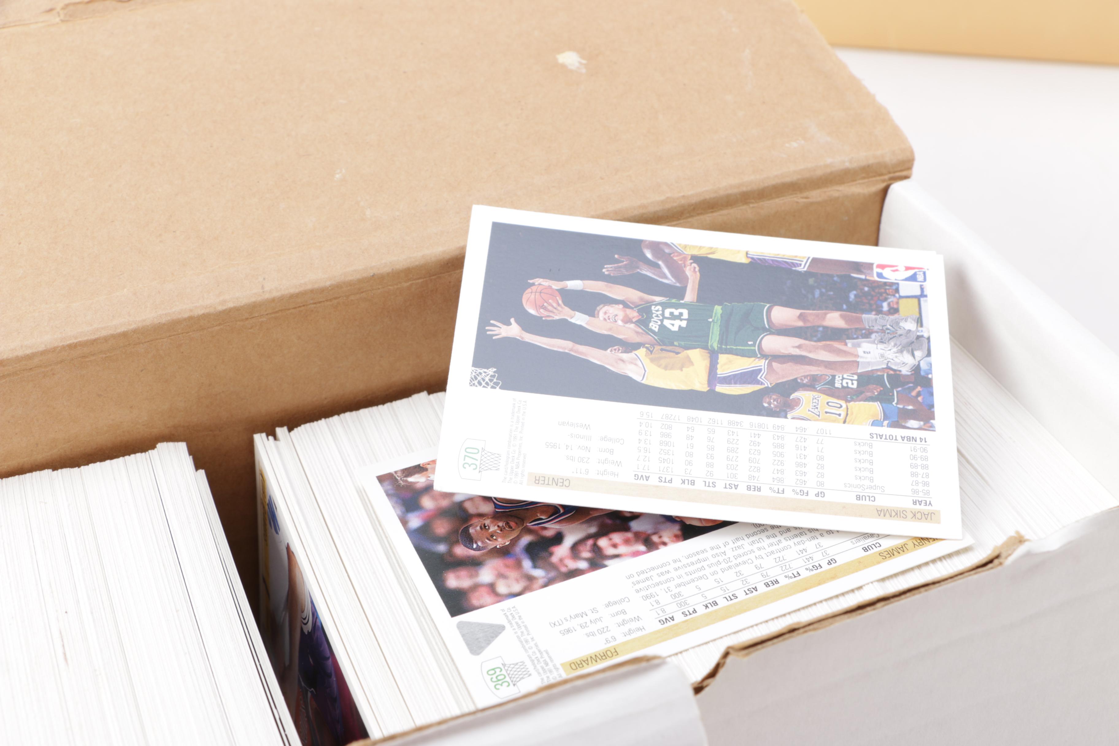 Generous Assortment of NBA Basketball Trading Cards