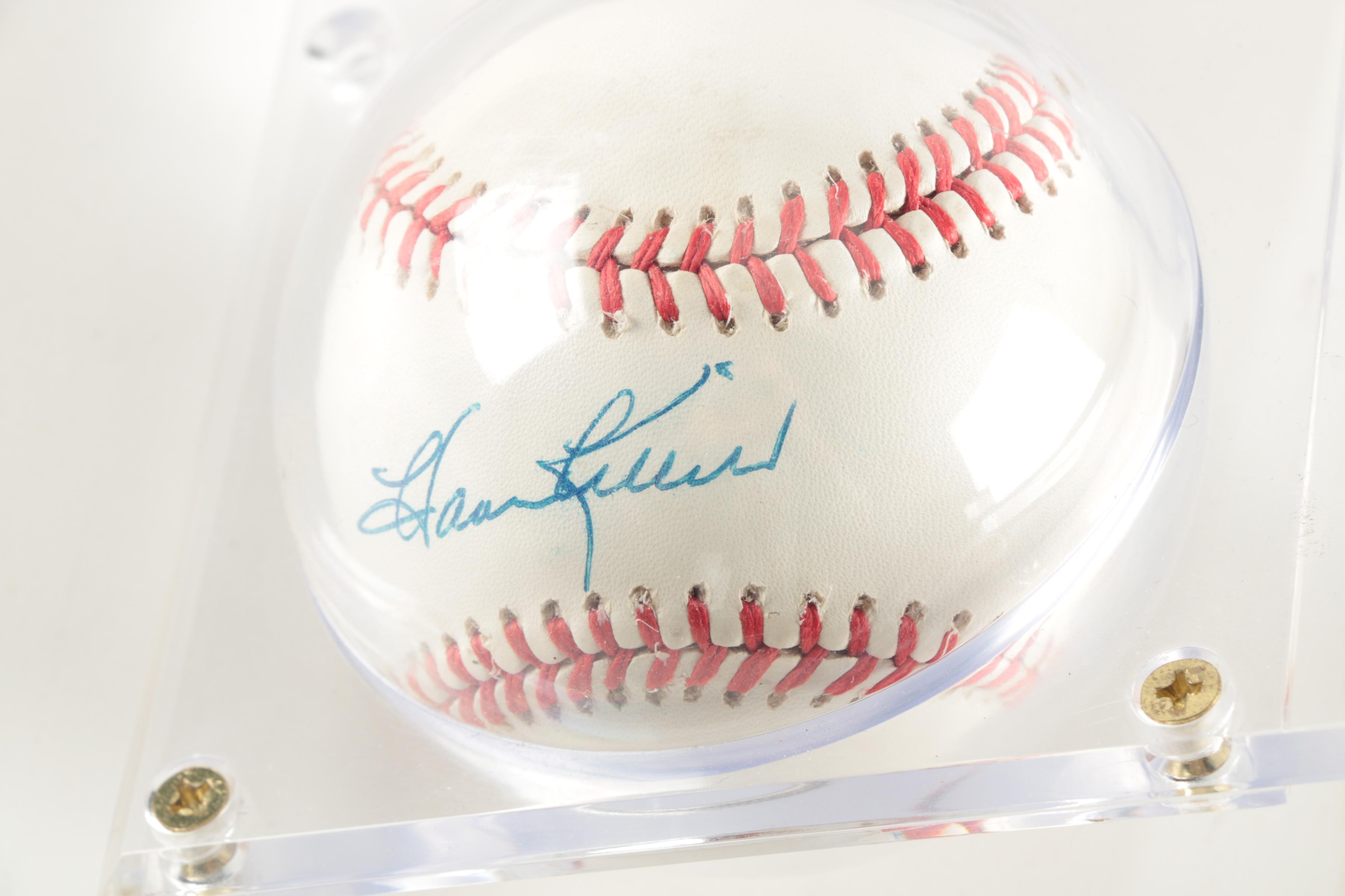 Signed Harmon Killebrew Baseball