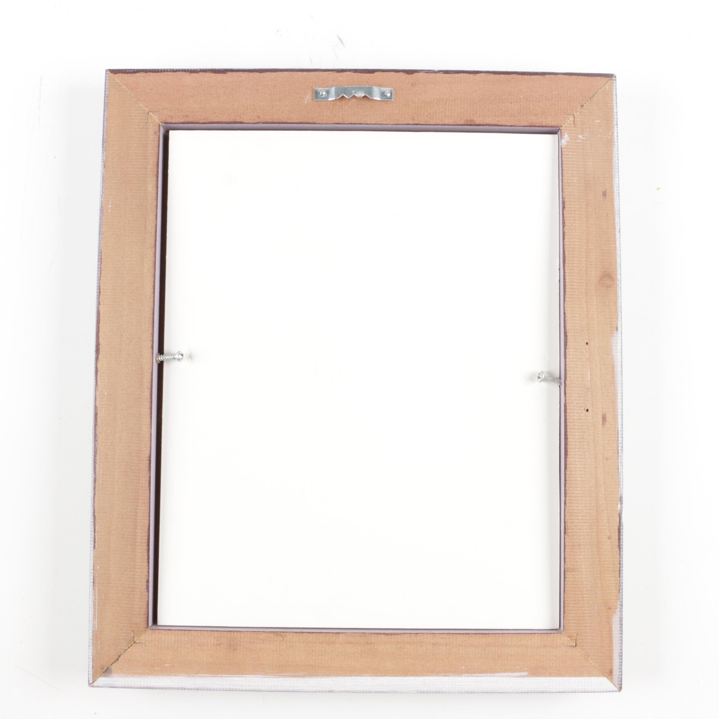 Signed Photo of Paris Hilton in Chicago Bears Jersey