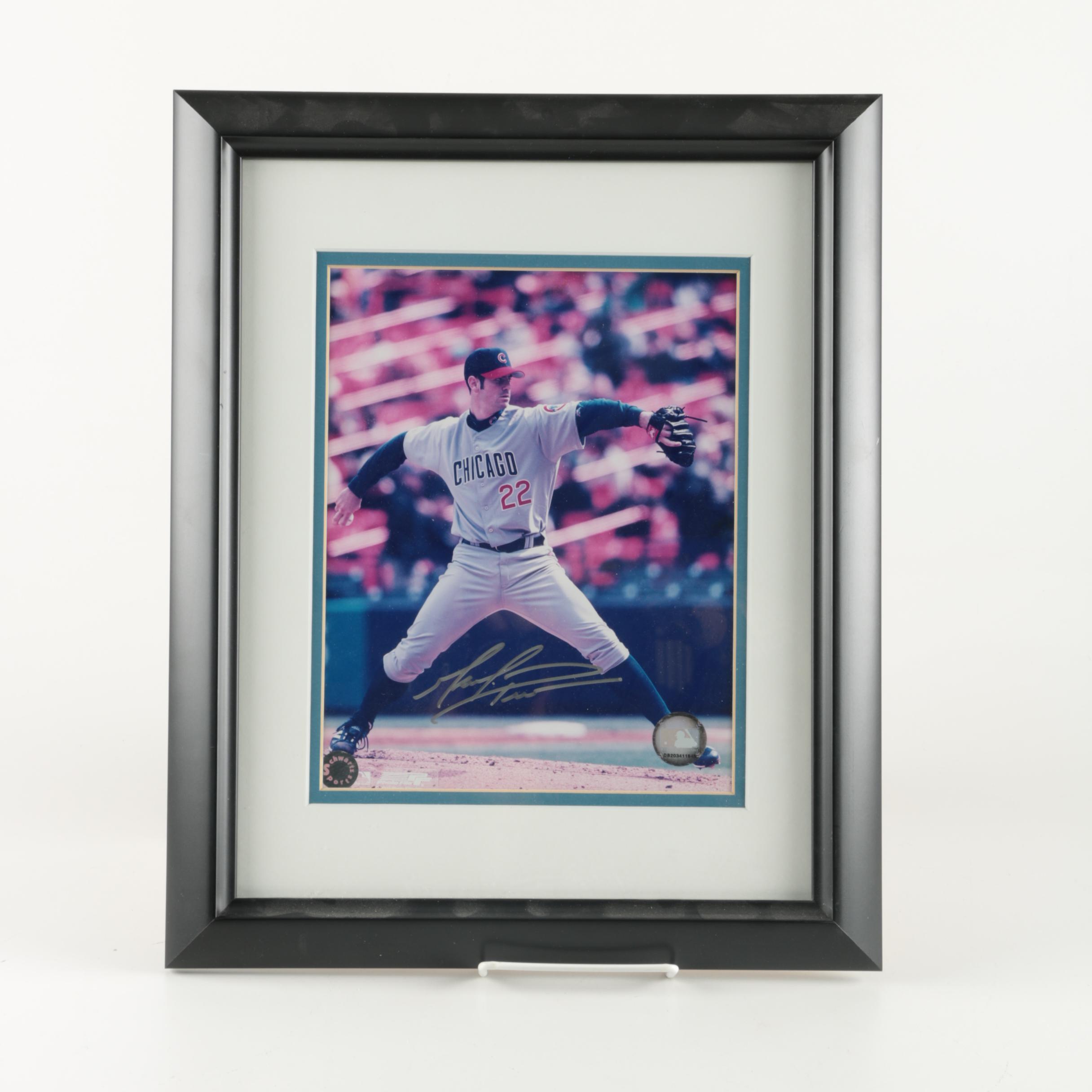 Signed Mark Prior Photograph