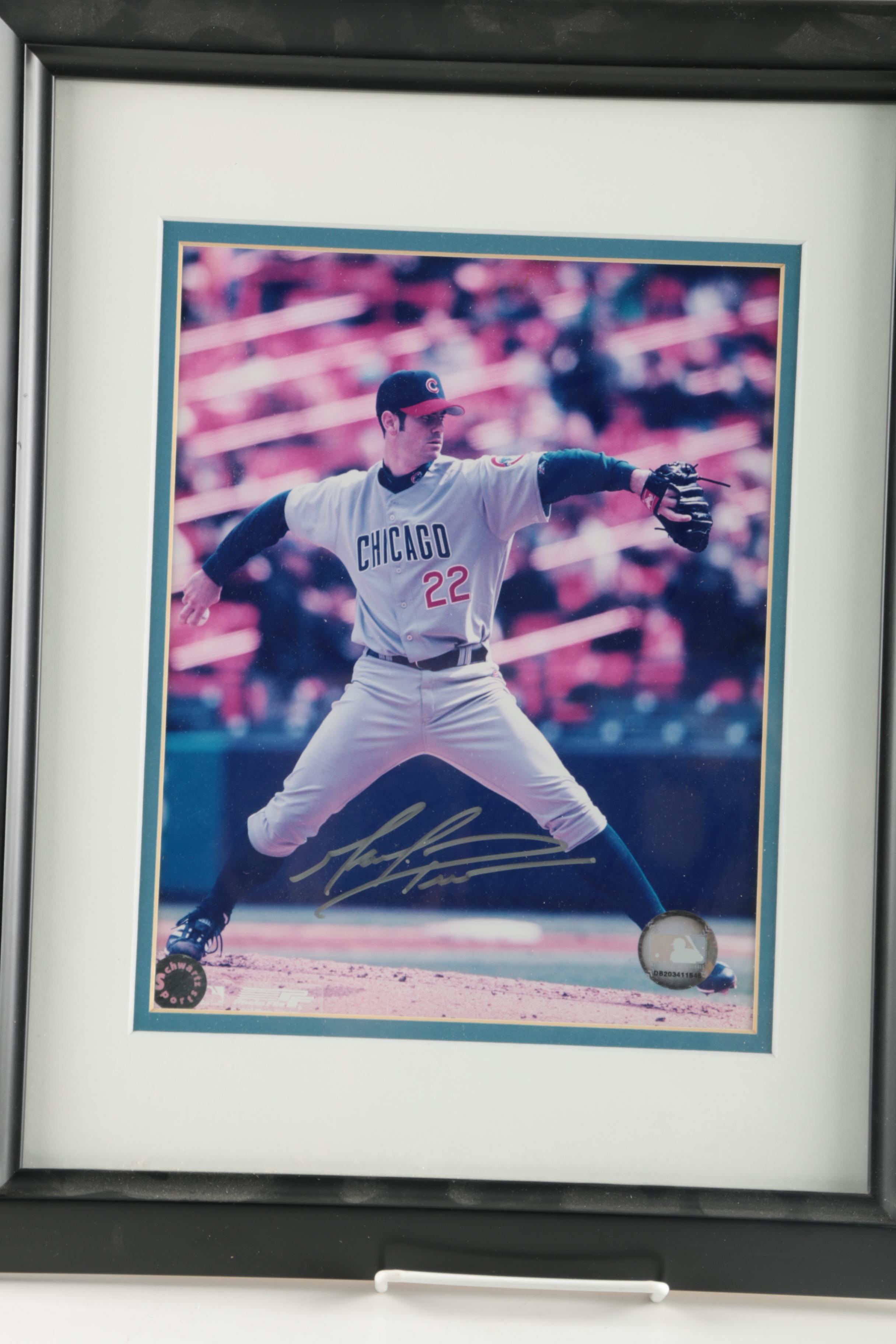 Signed Mark Prior Photograph