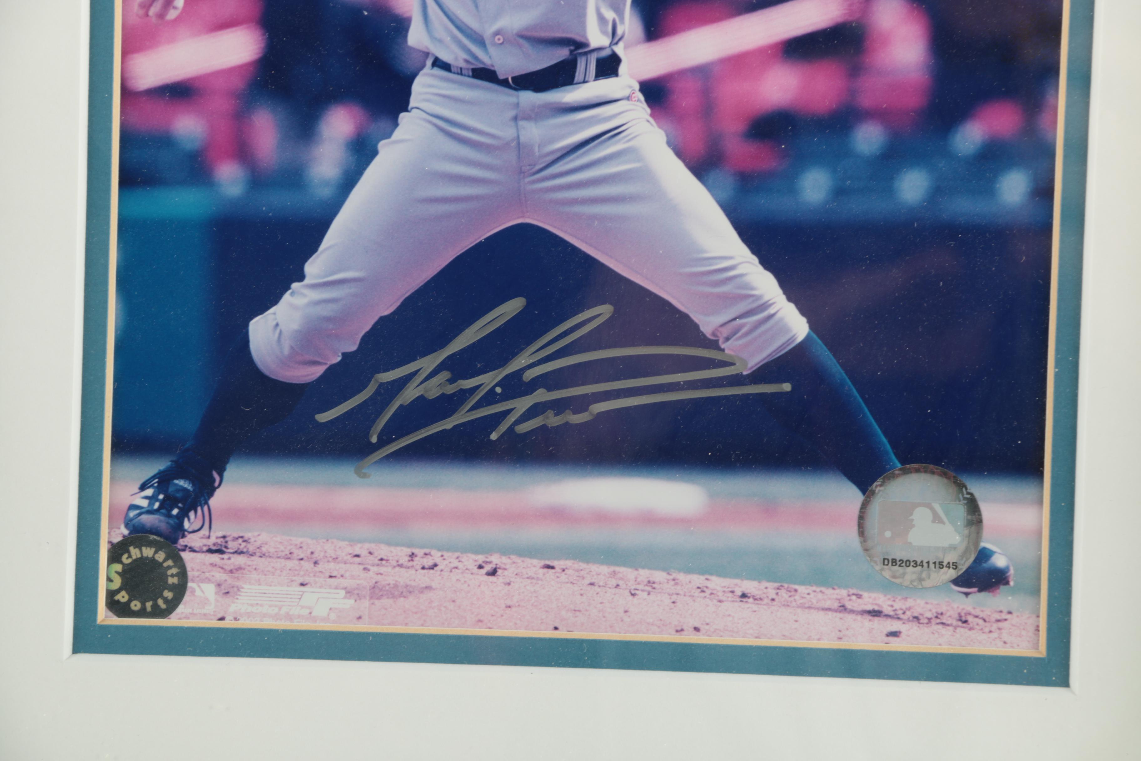 Signed Mark Prior Photograph
