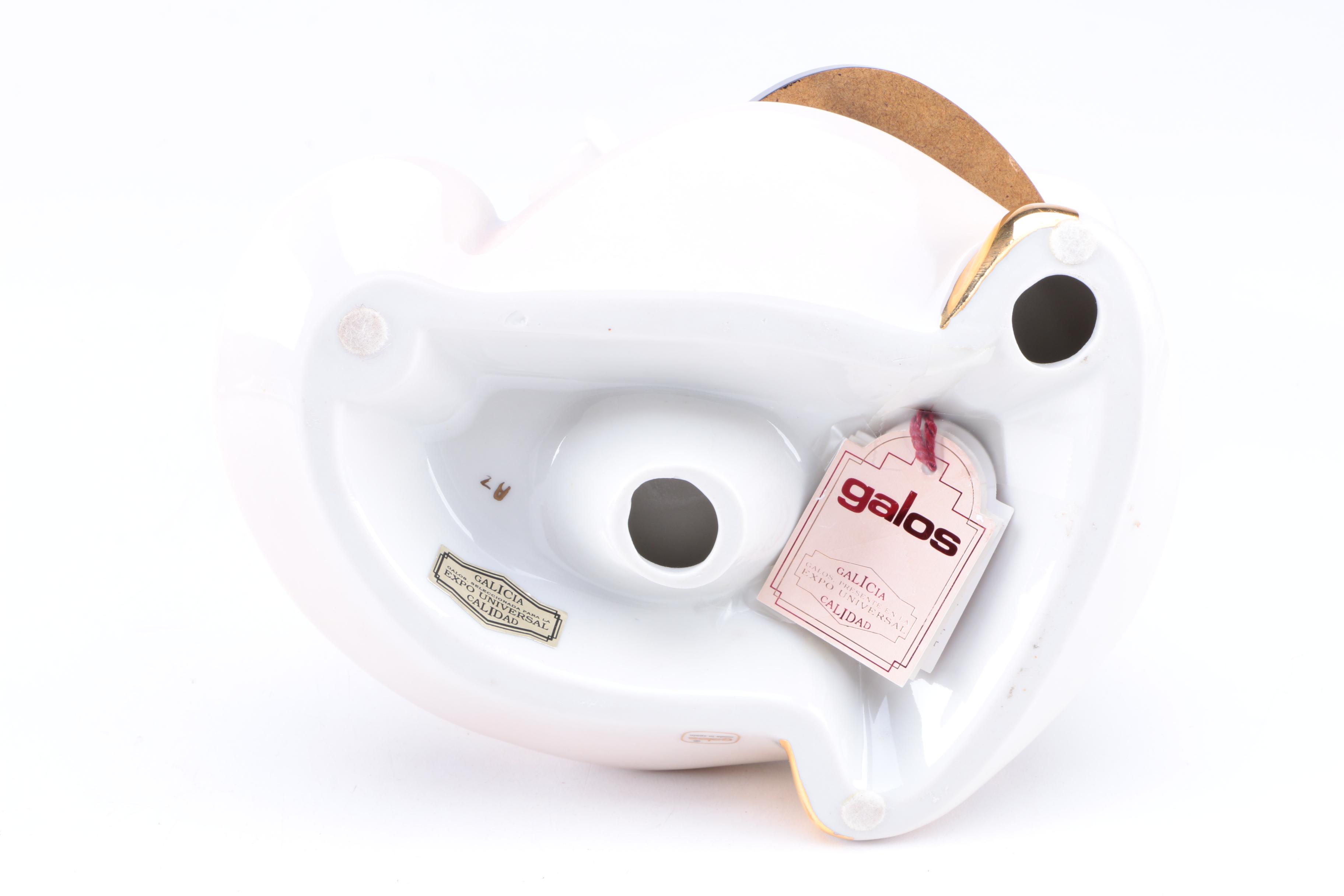 Galos Porcelain Art Deco Style Female Dancer Figurine