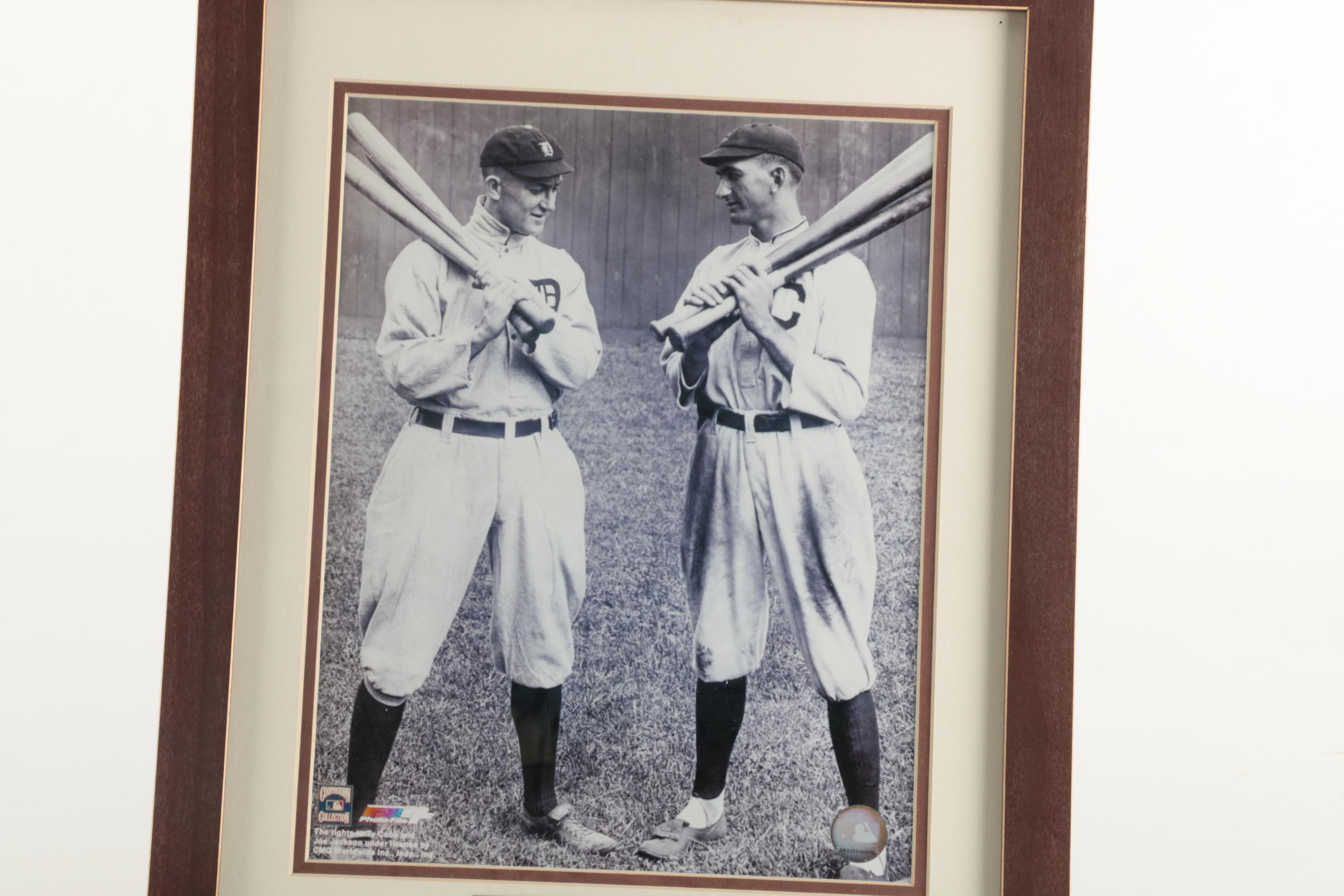 Framed Cobb and Jackson Photograph