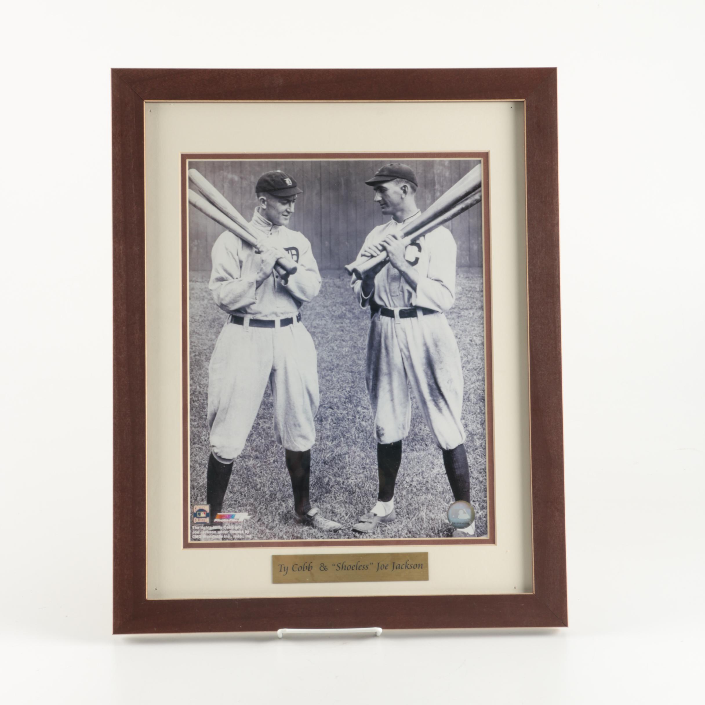 Framed Cobb and Jackson Photograph