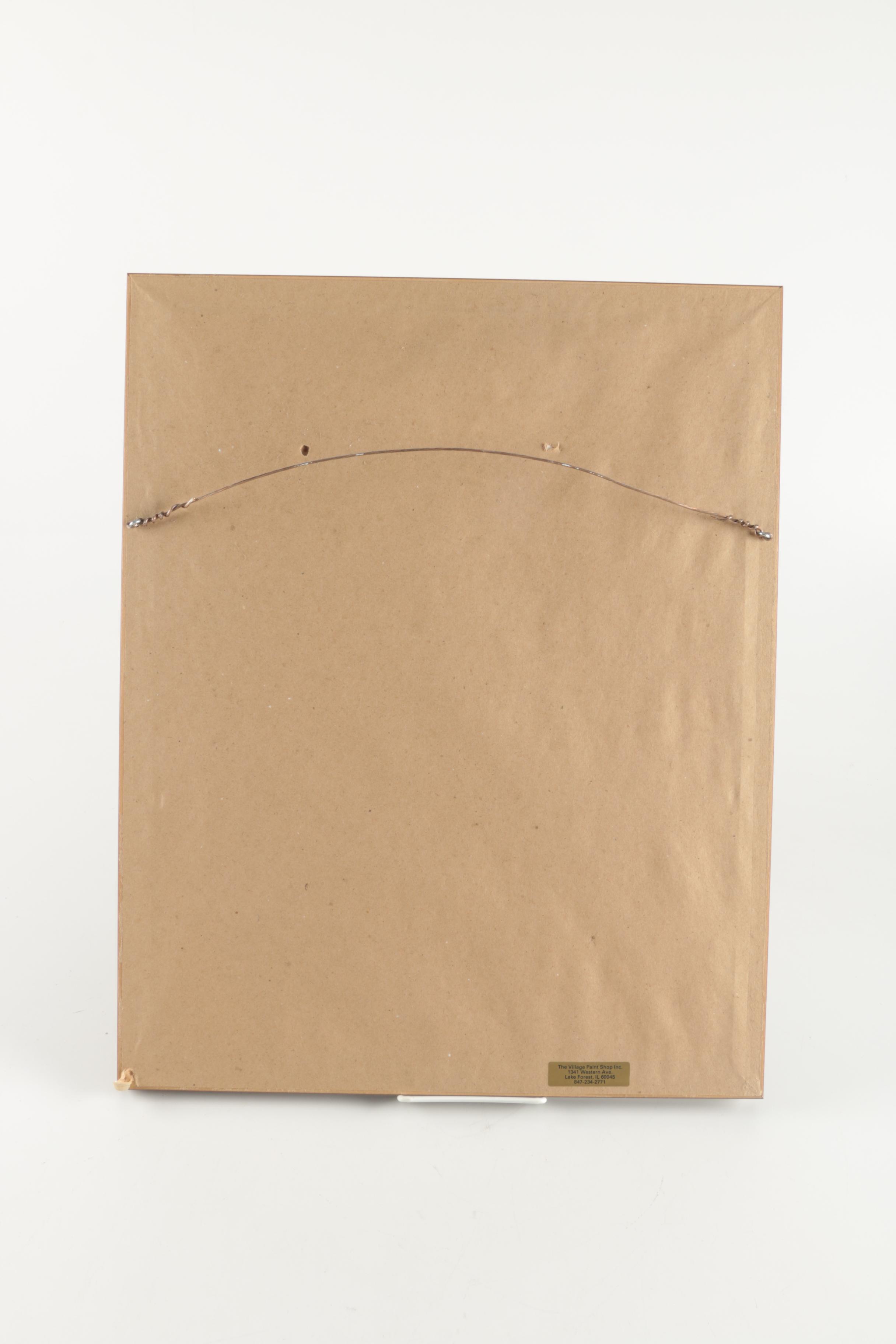 Framed Cobb and Jackson Photograph