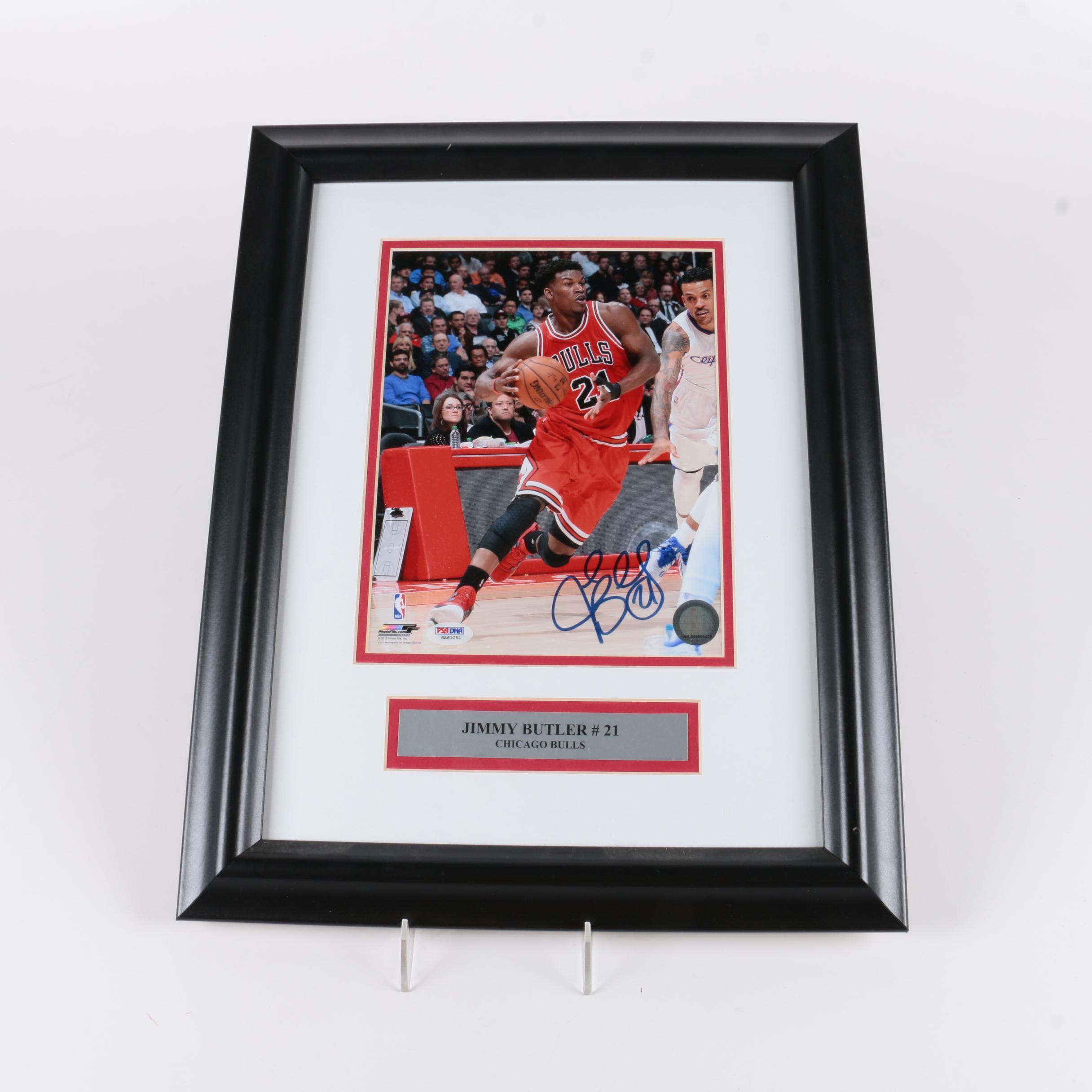 Signed Jimmy Butler Photograph