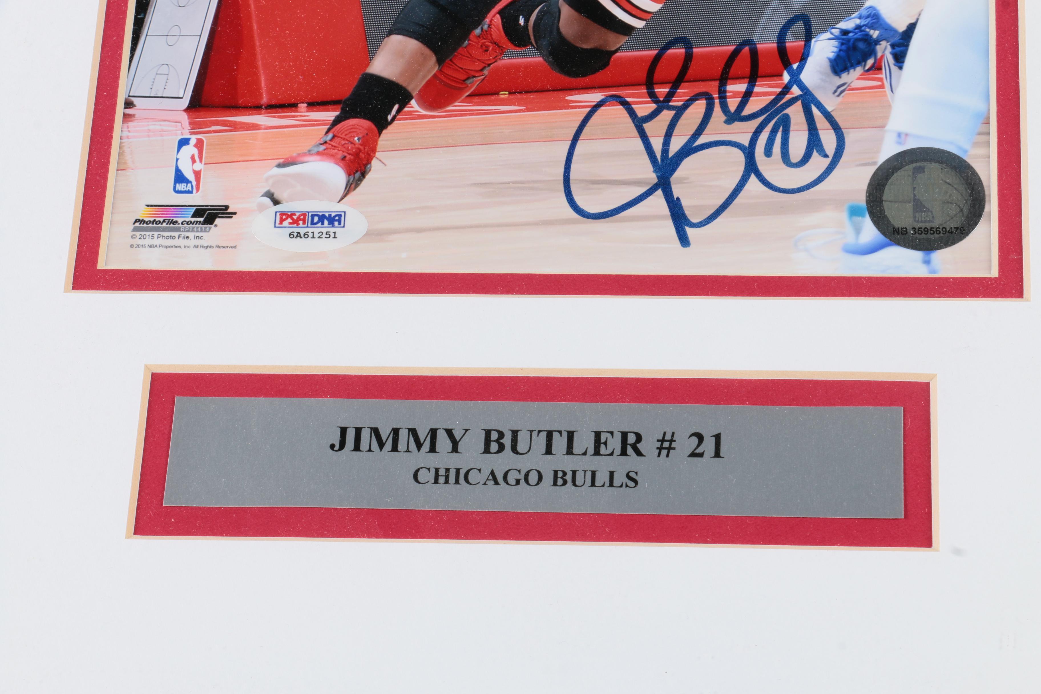 Signed Jimmy Butler Photograph