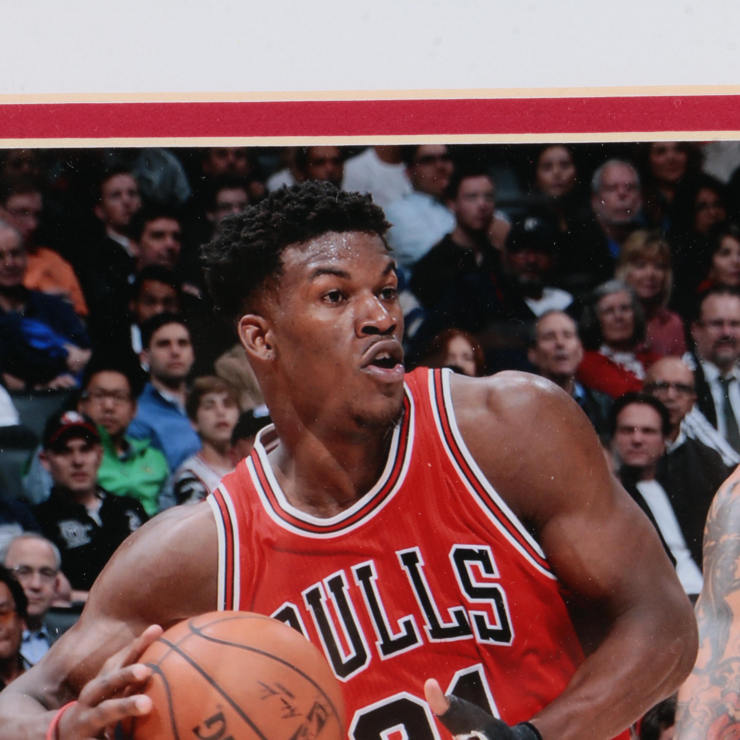 Signed Jimmy Butler Photograph