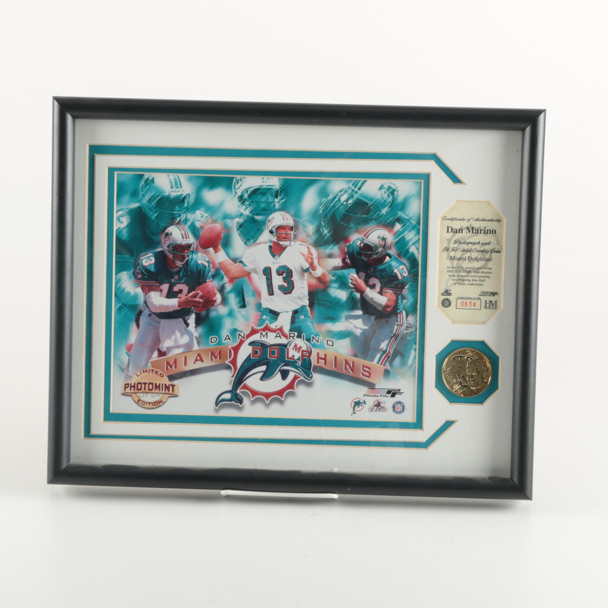Dan Marino Limited Edition Lithograph