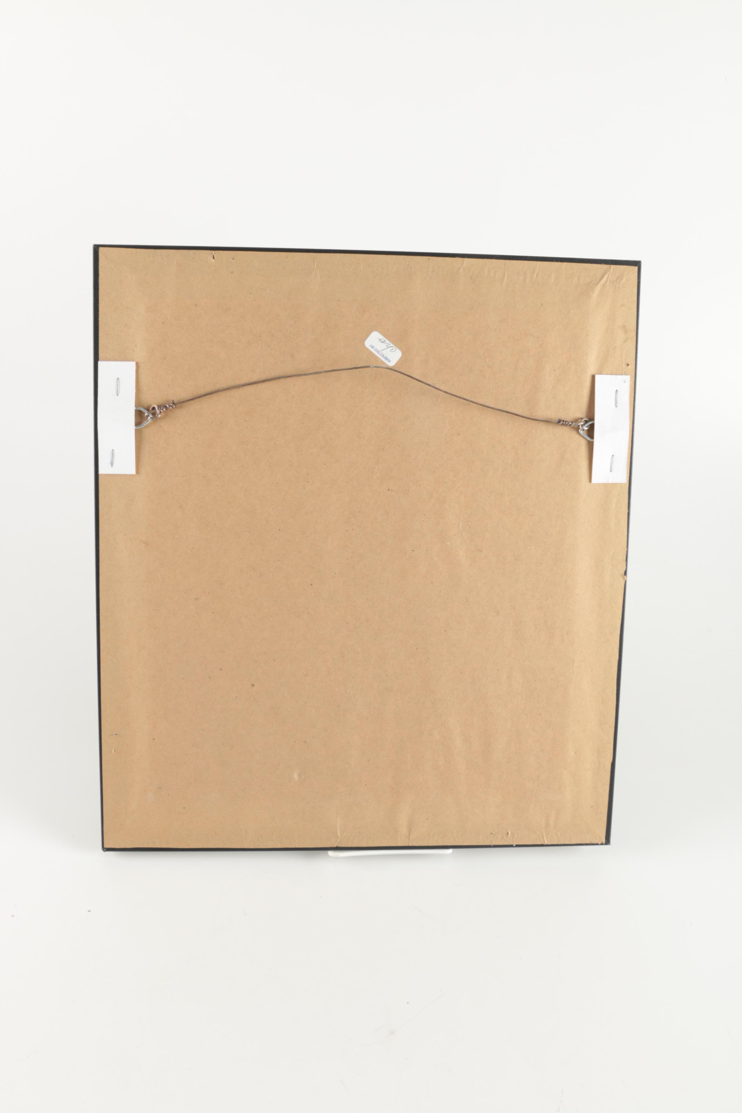 Ron Santo Signed Limited Edition Offset Lithograph