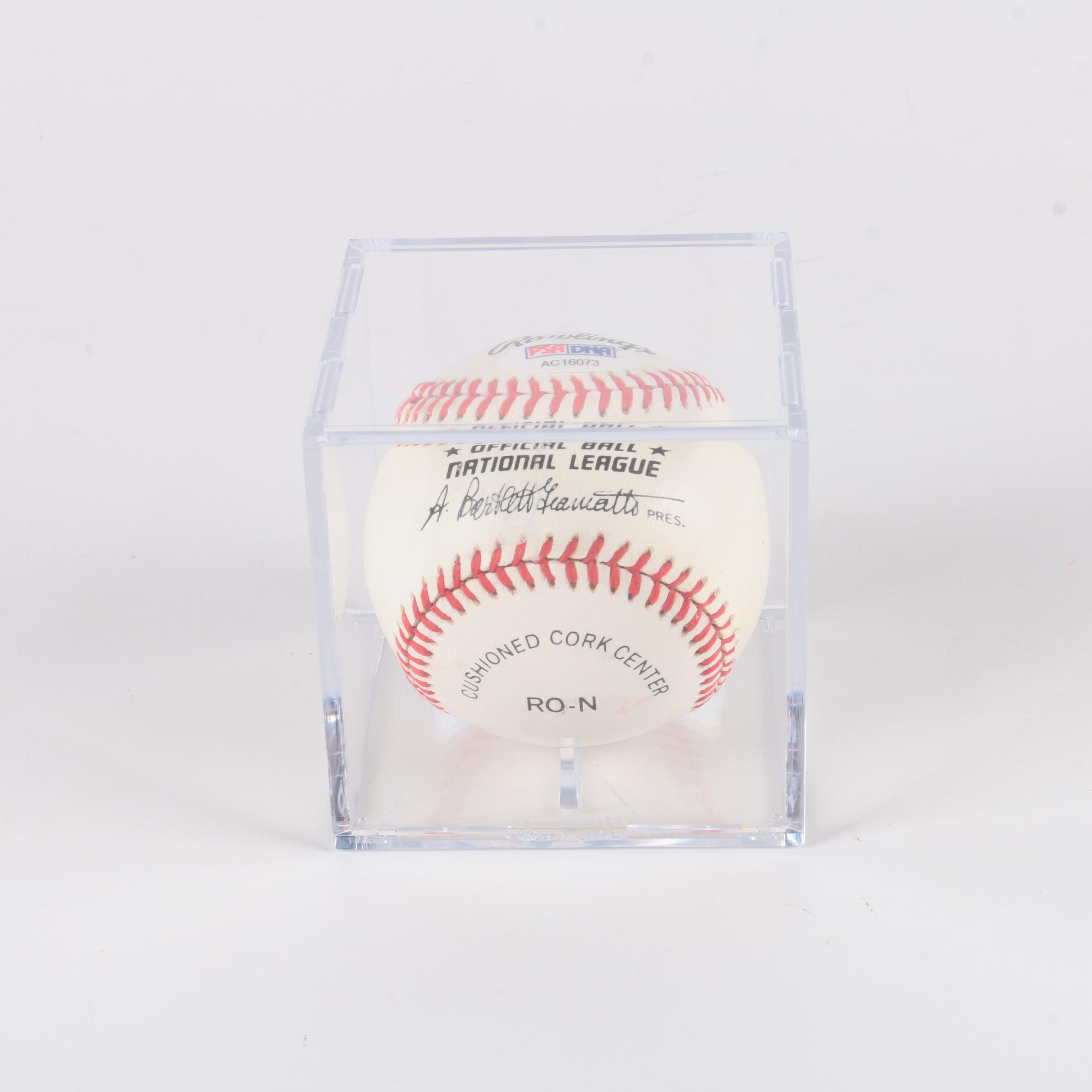 Bob Gibson Signed Baseball