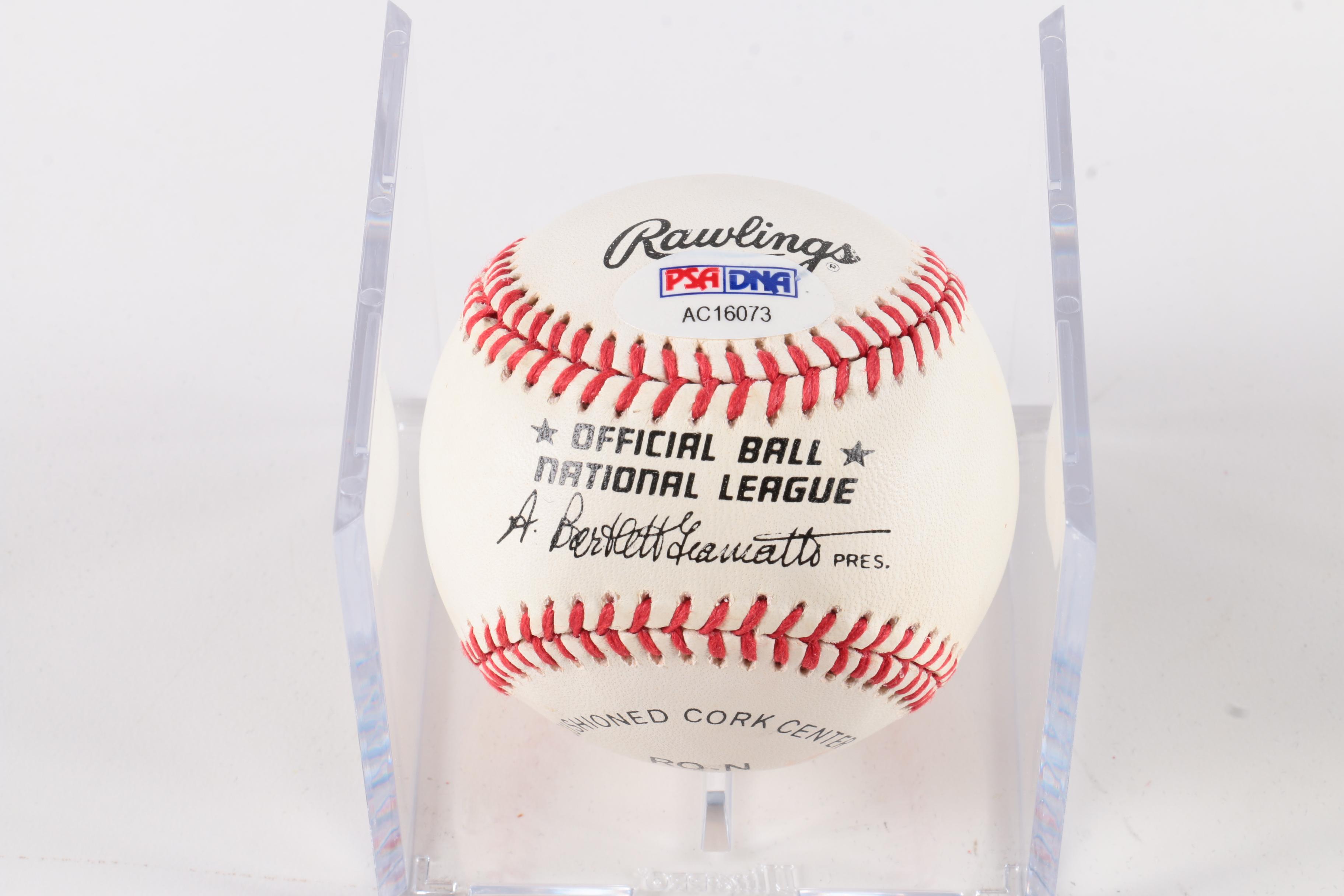 Bob Gibson Signed Baseball