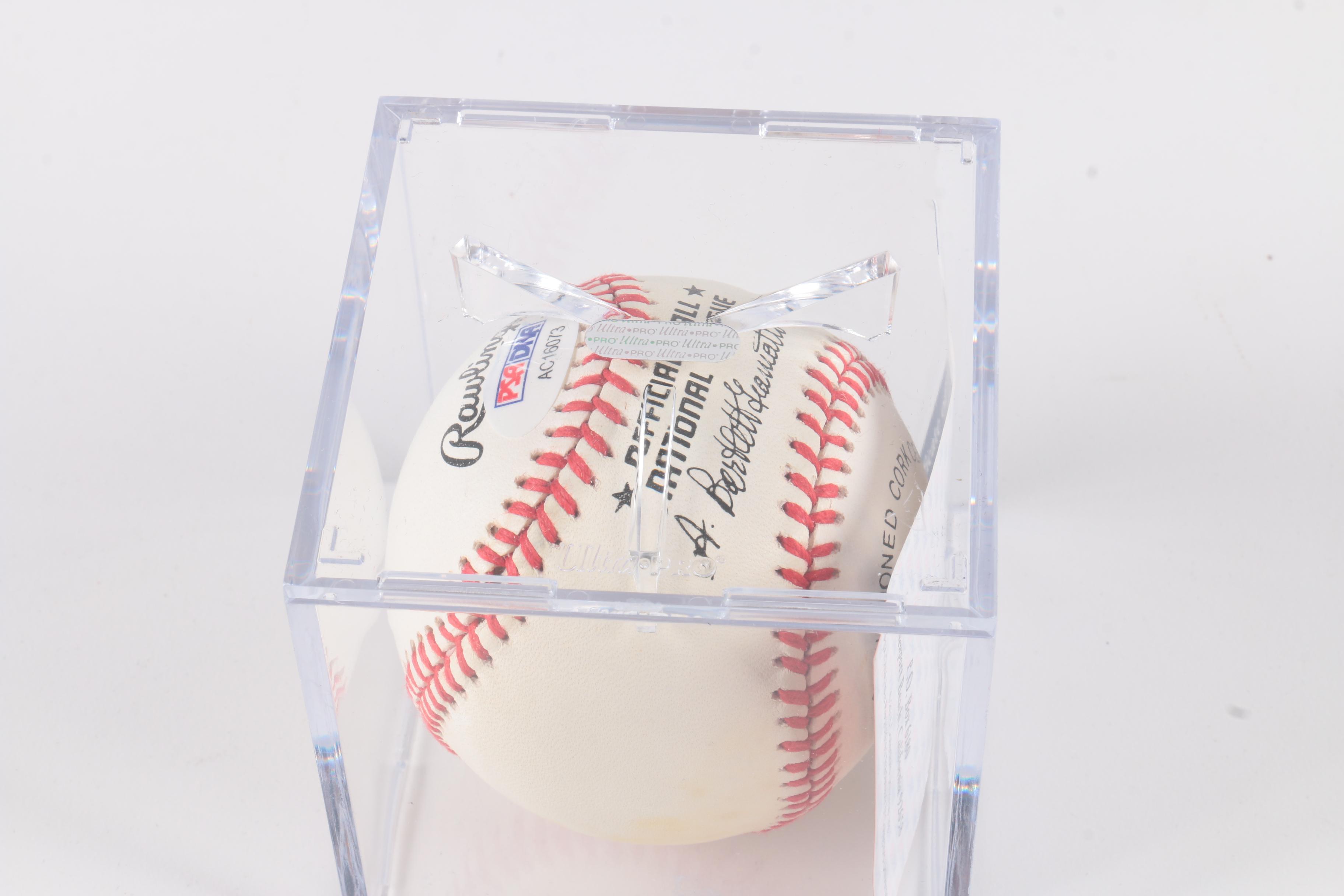 Bob Gibson Signed Baseball