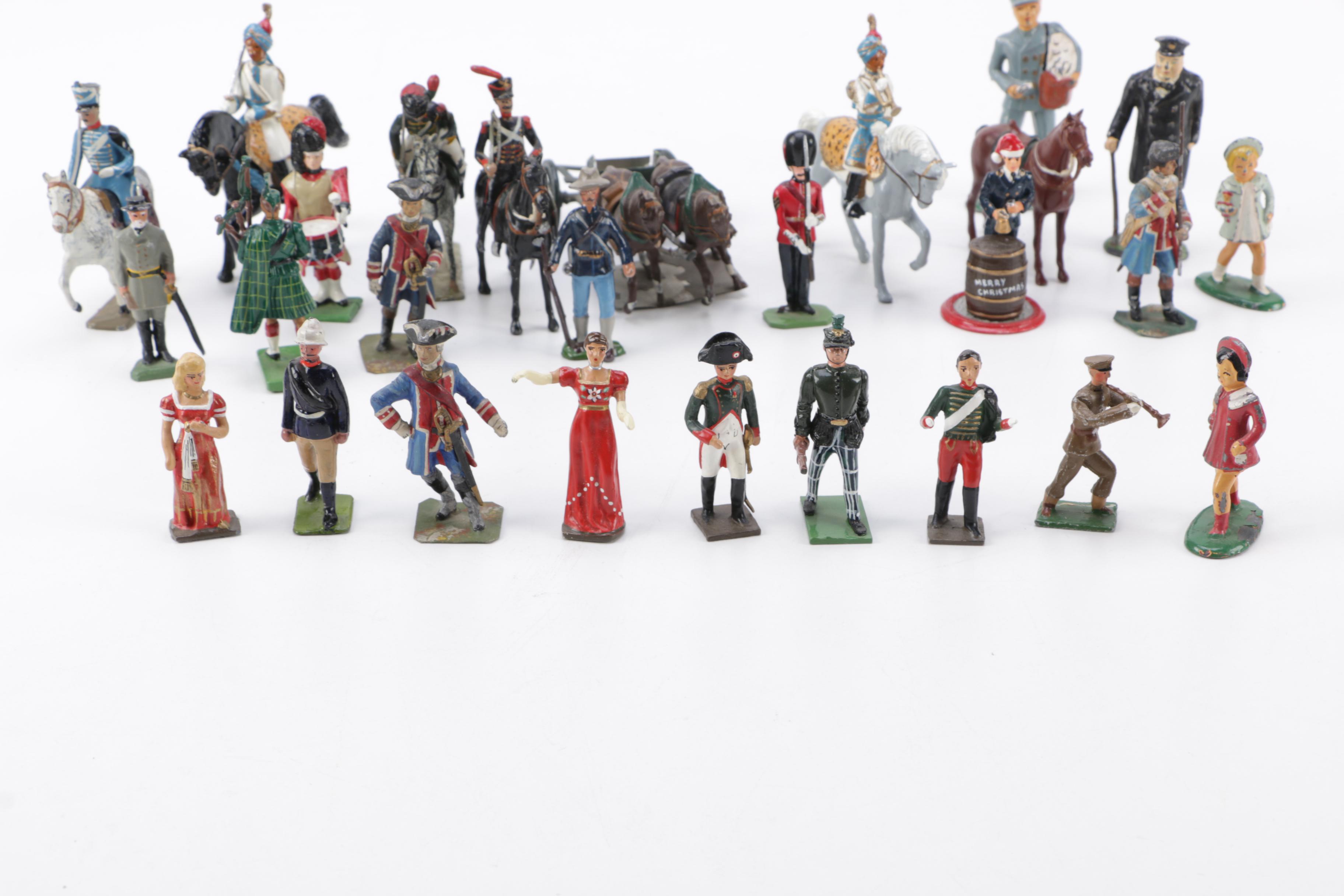 Assortment of Toy Figurines