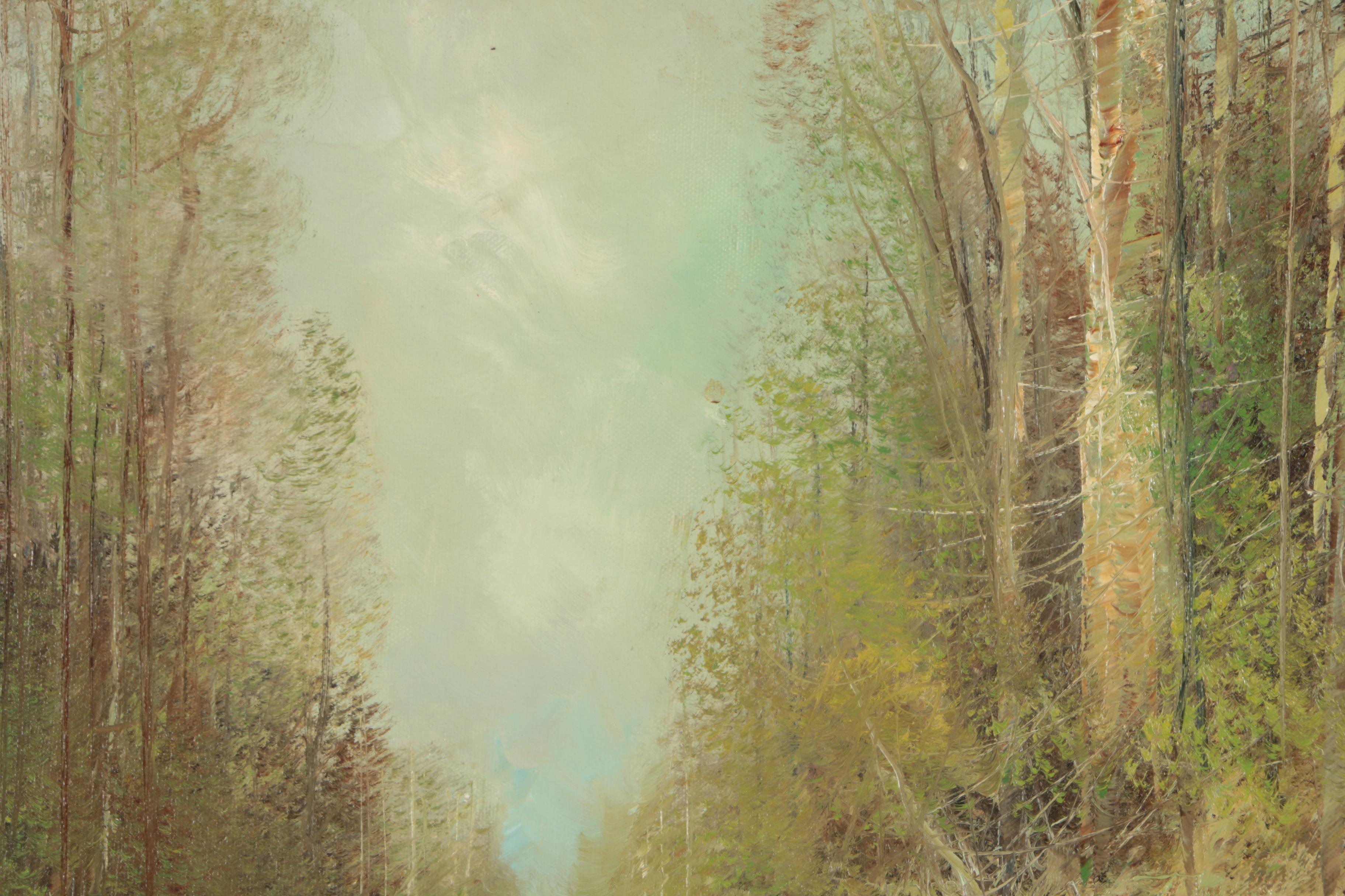 Kort Oil Painting on Canvas "Landscape"