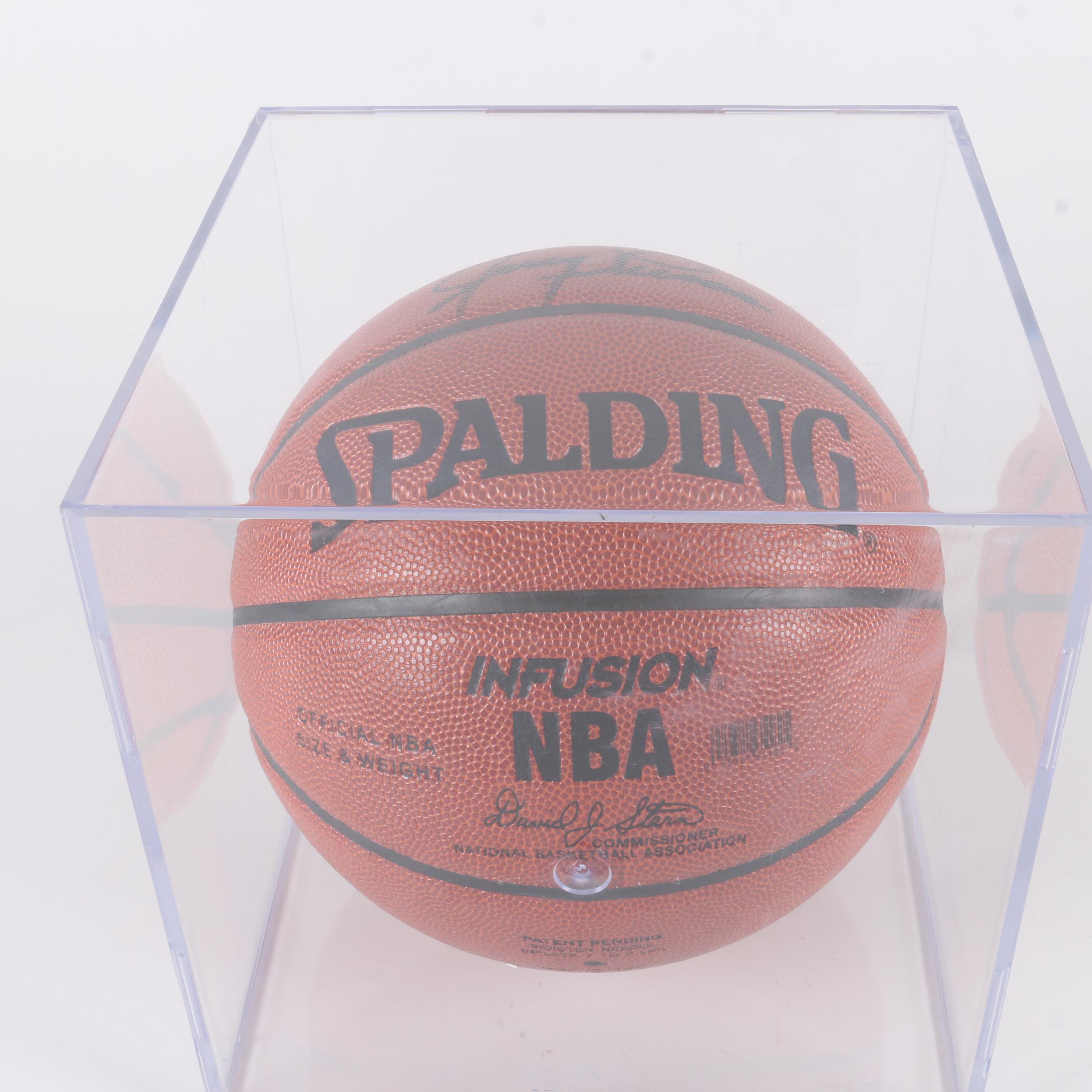 Jerry Lucas Signed Basketball