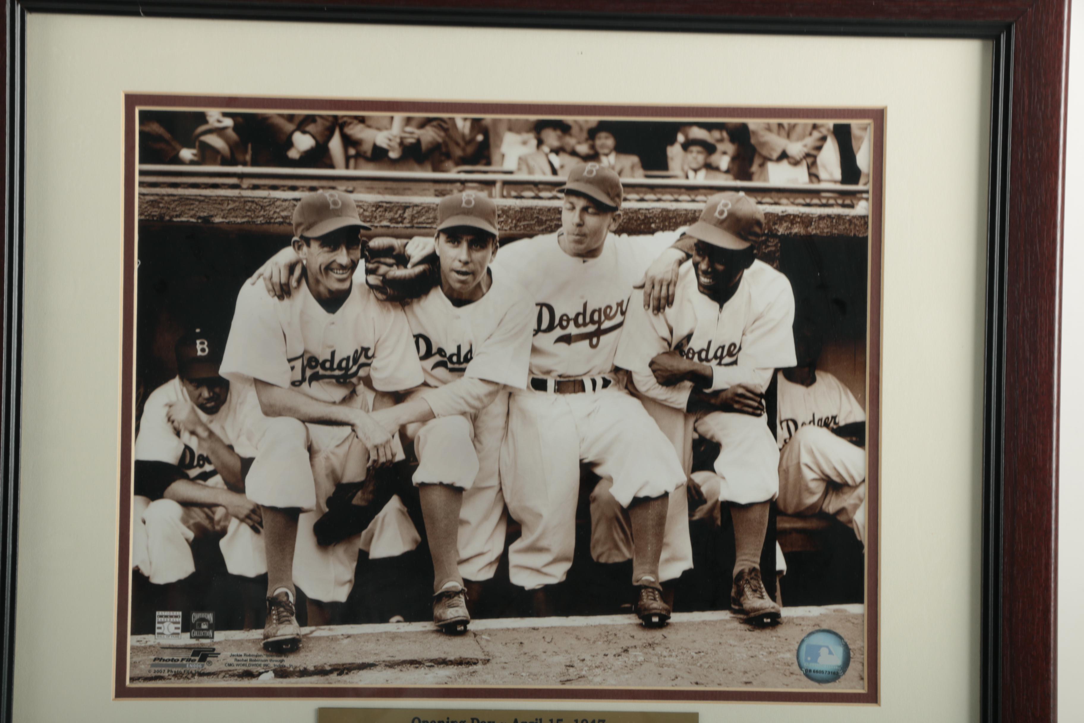 1947 Dodgers Opening Day Photograph