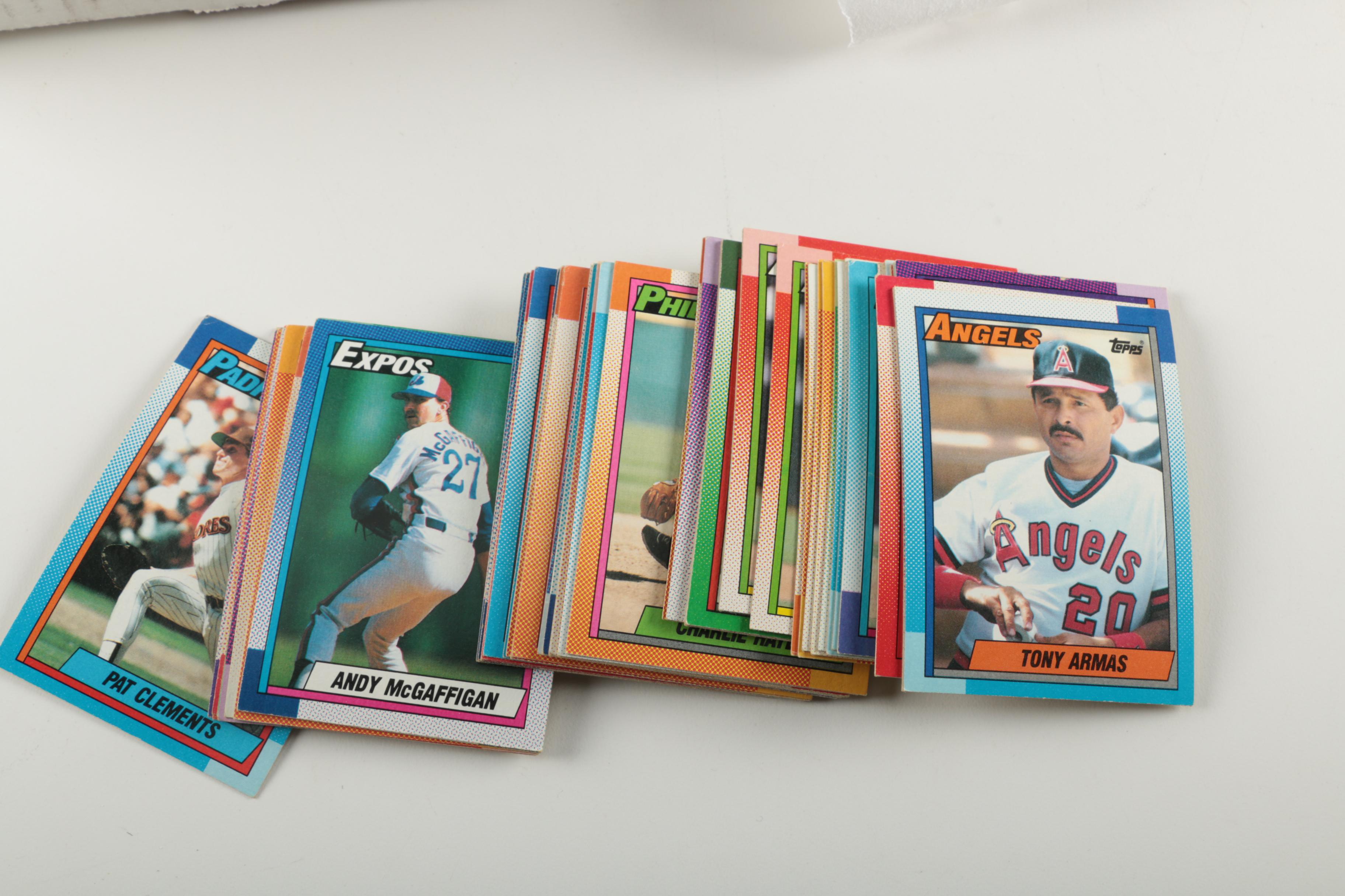 Large Collection of Baseball Trading Cards