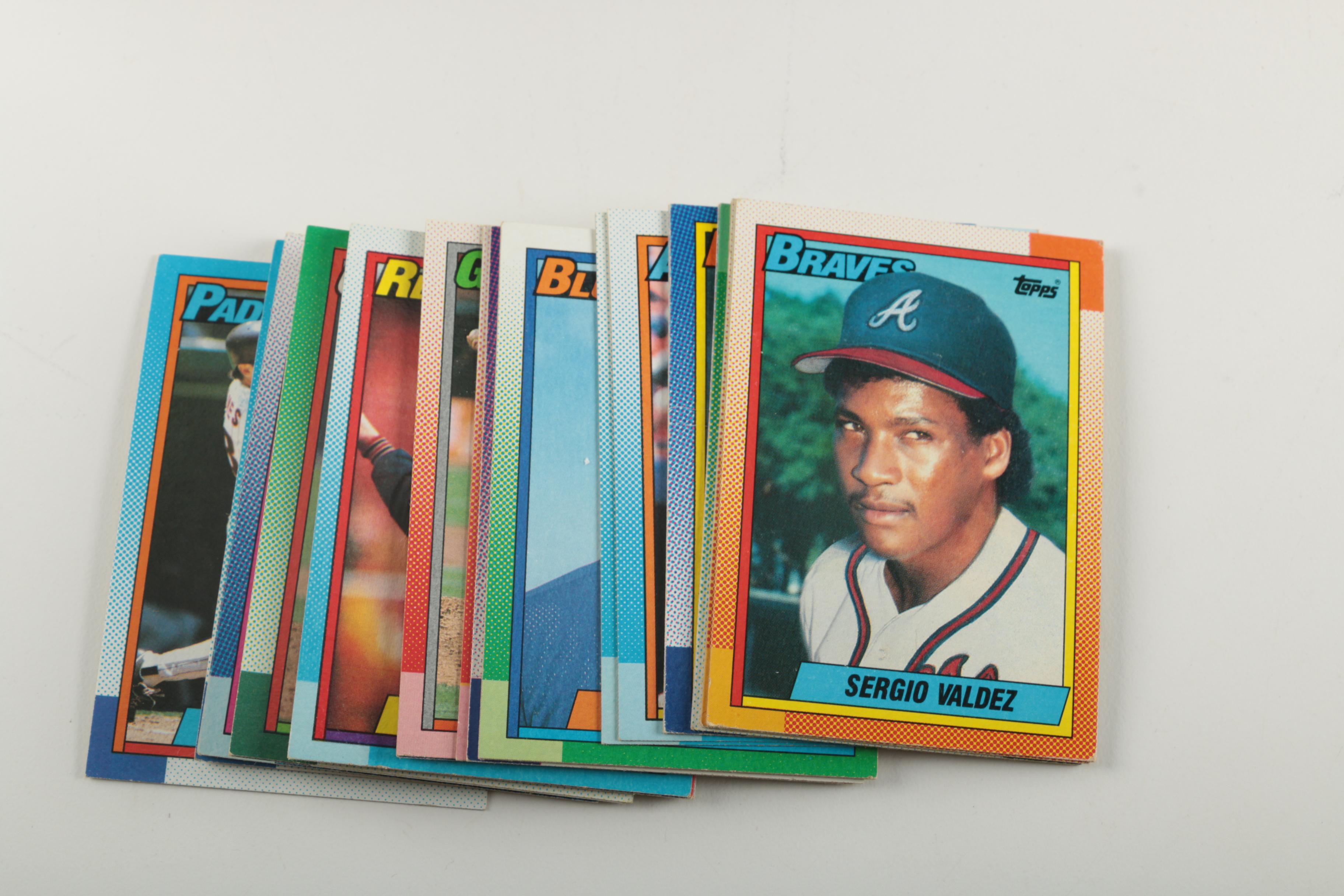 Large Collection of Baseball Trading Cards