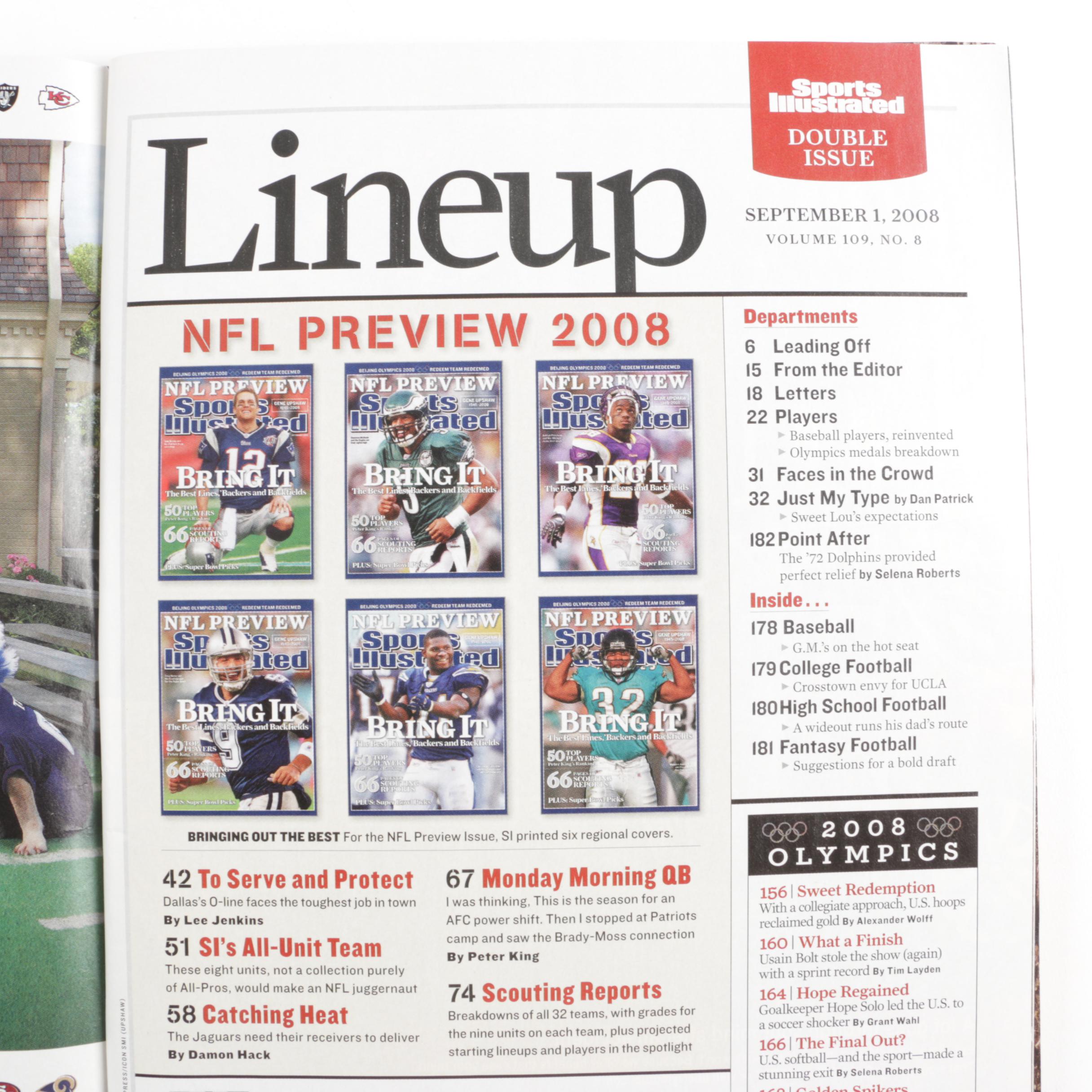 Pair of Football Magazines