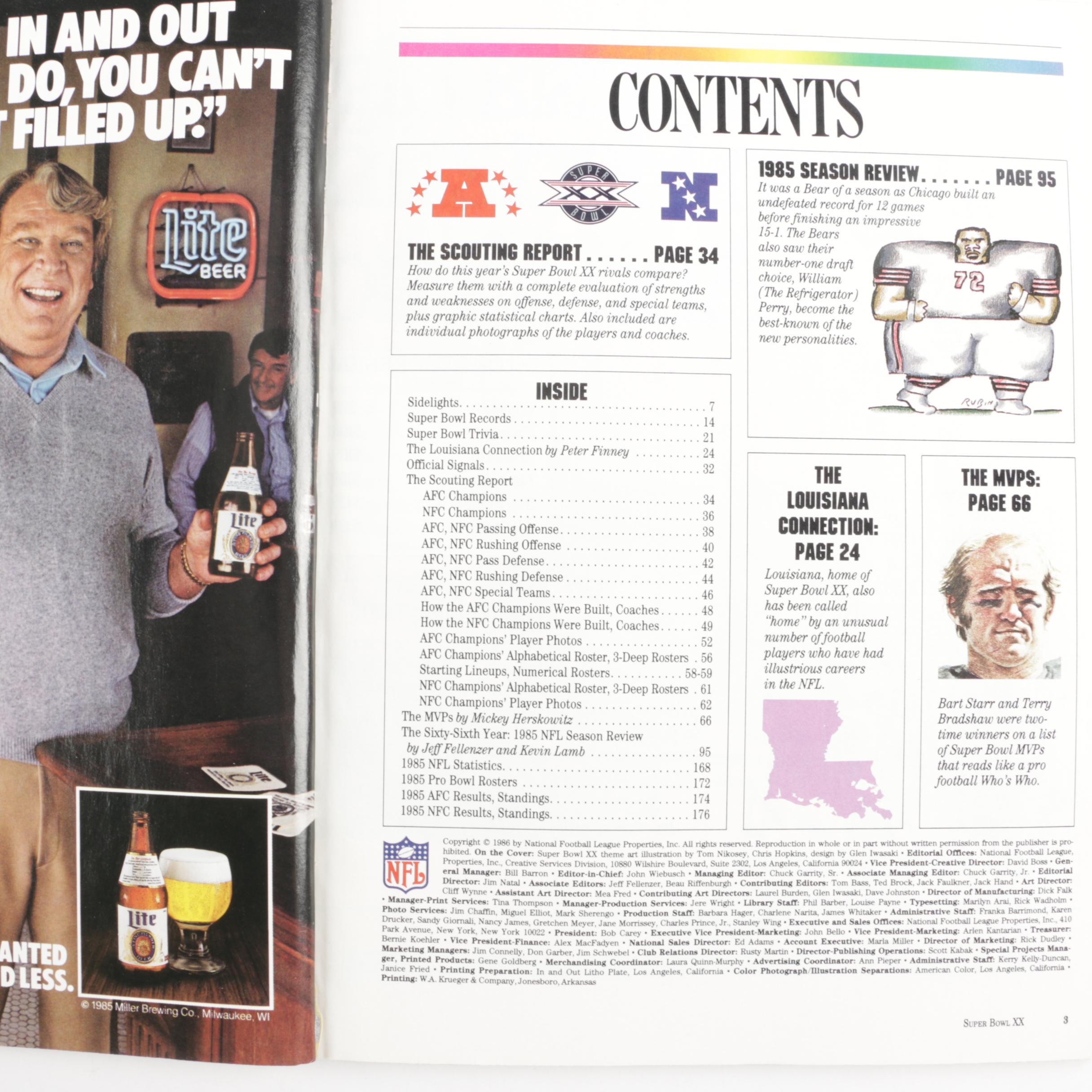 Pair of Football Magazines