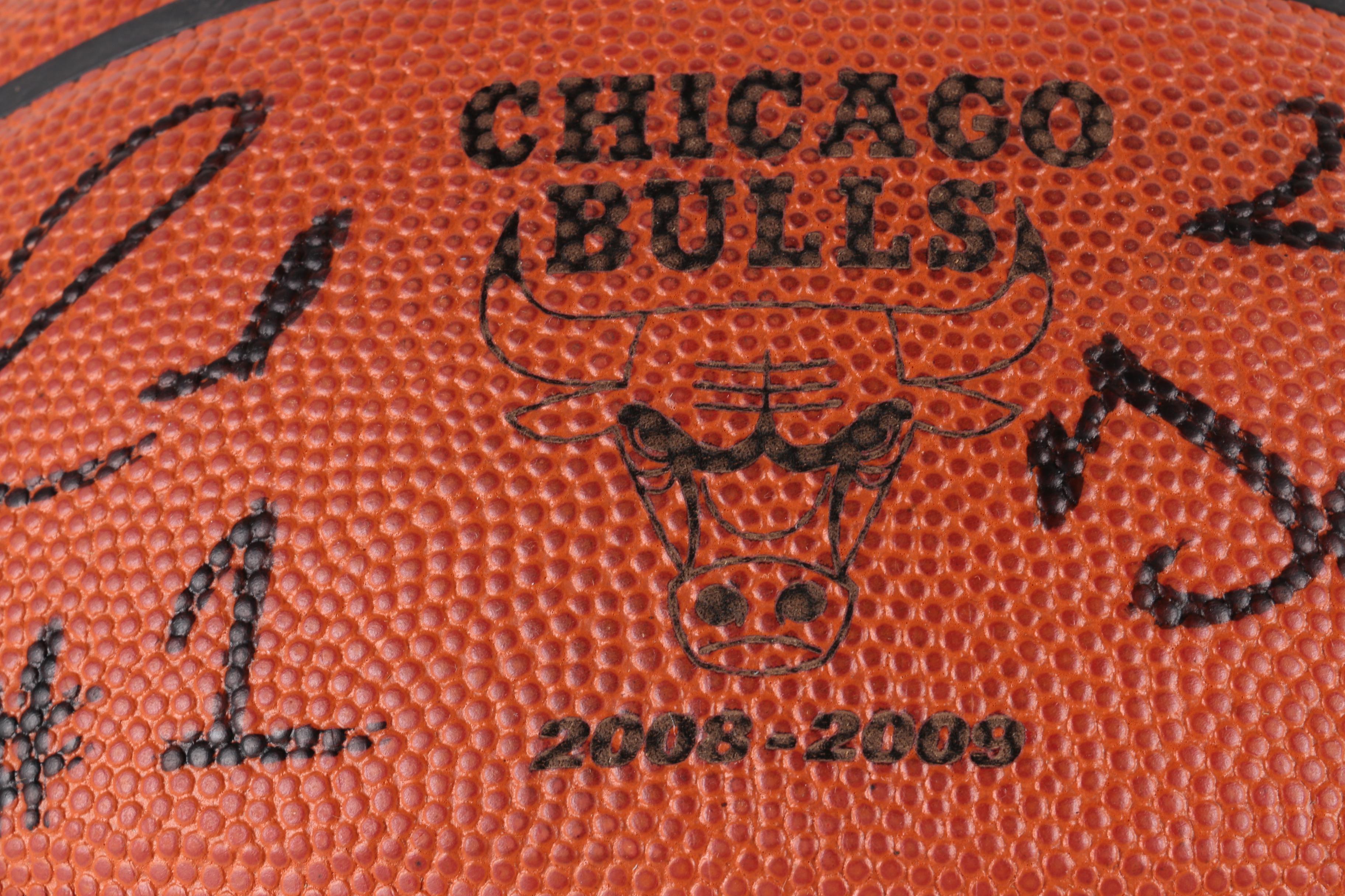 Derrick Rose Signed Basketball