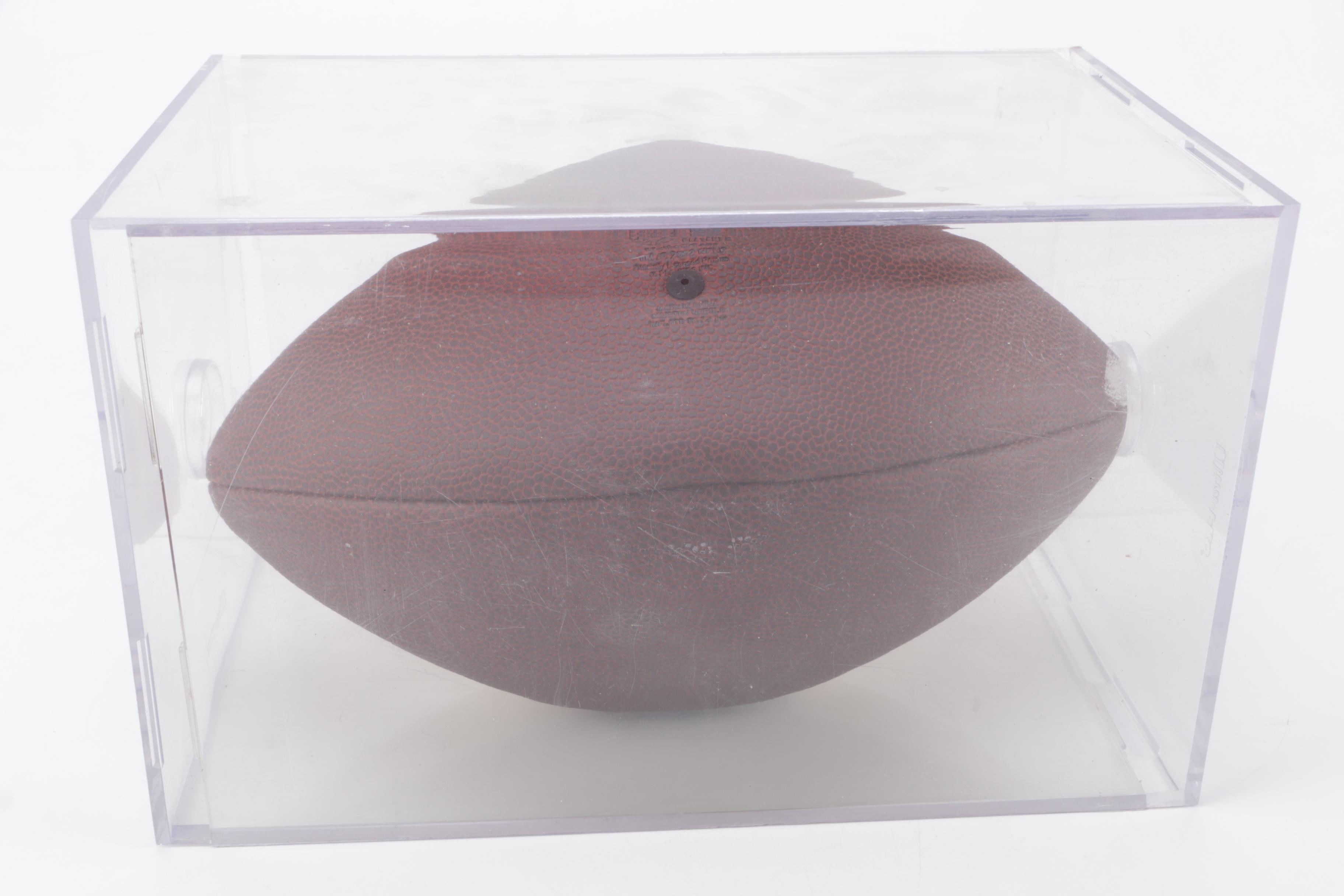 Tom Brady Limited Edition Super Bowl XXXVI MVP Football