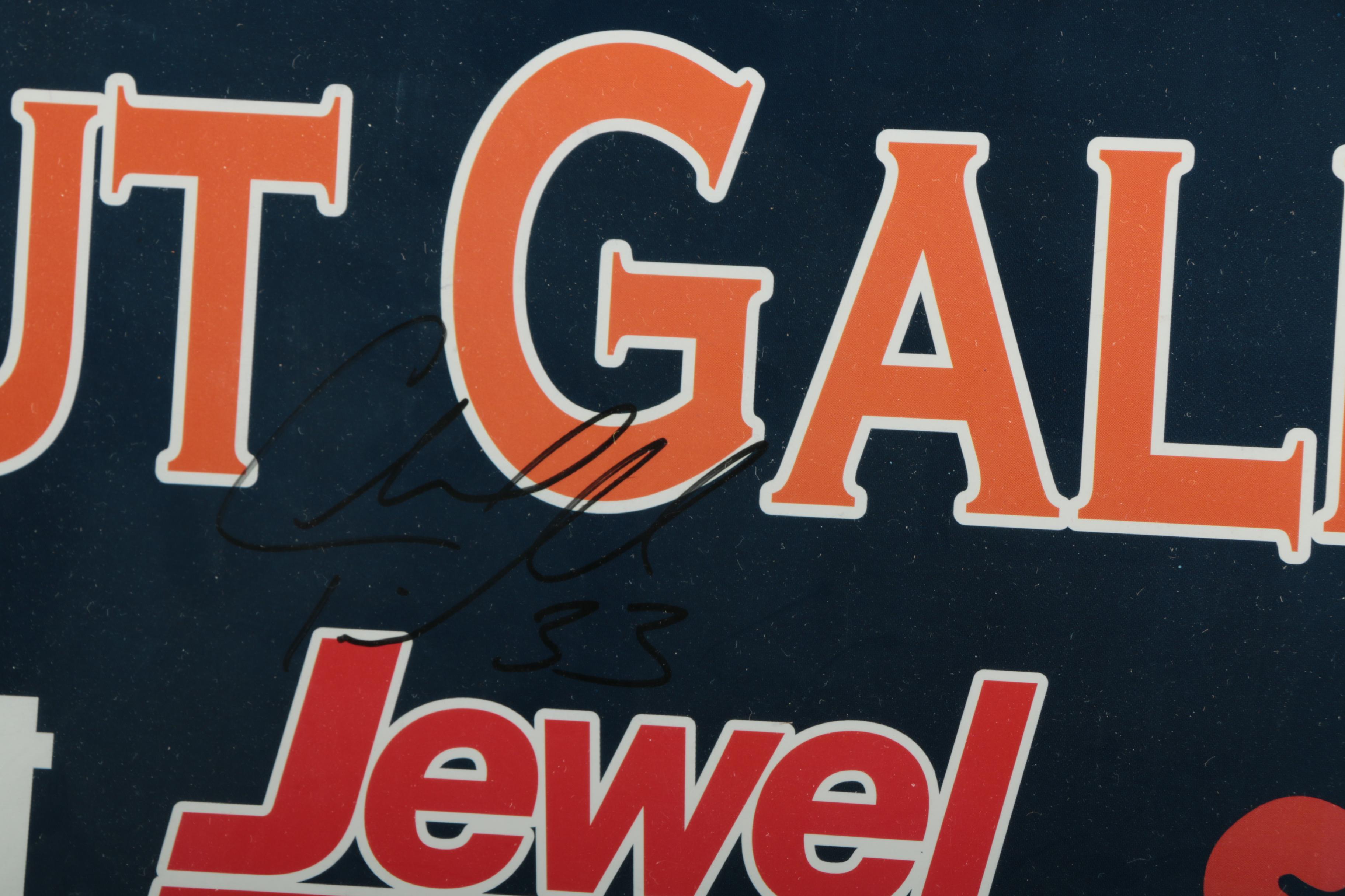 Charles Tillman Autographed  "Peanut Gallery" Sign