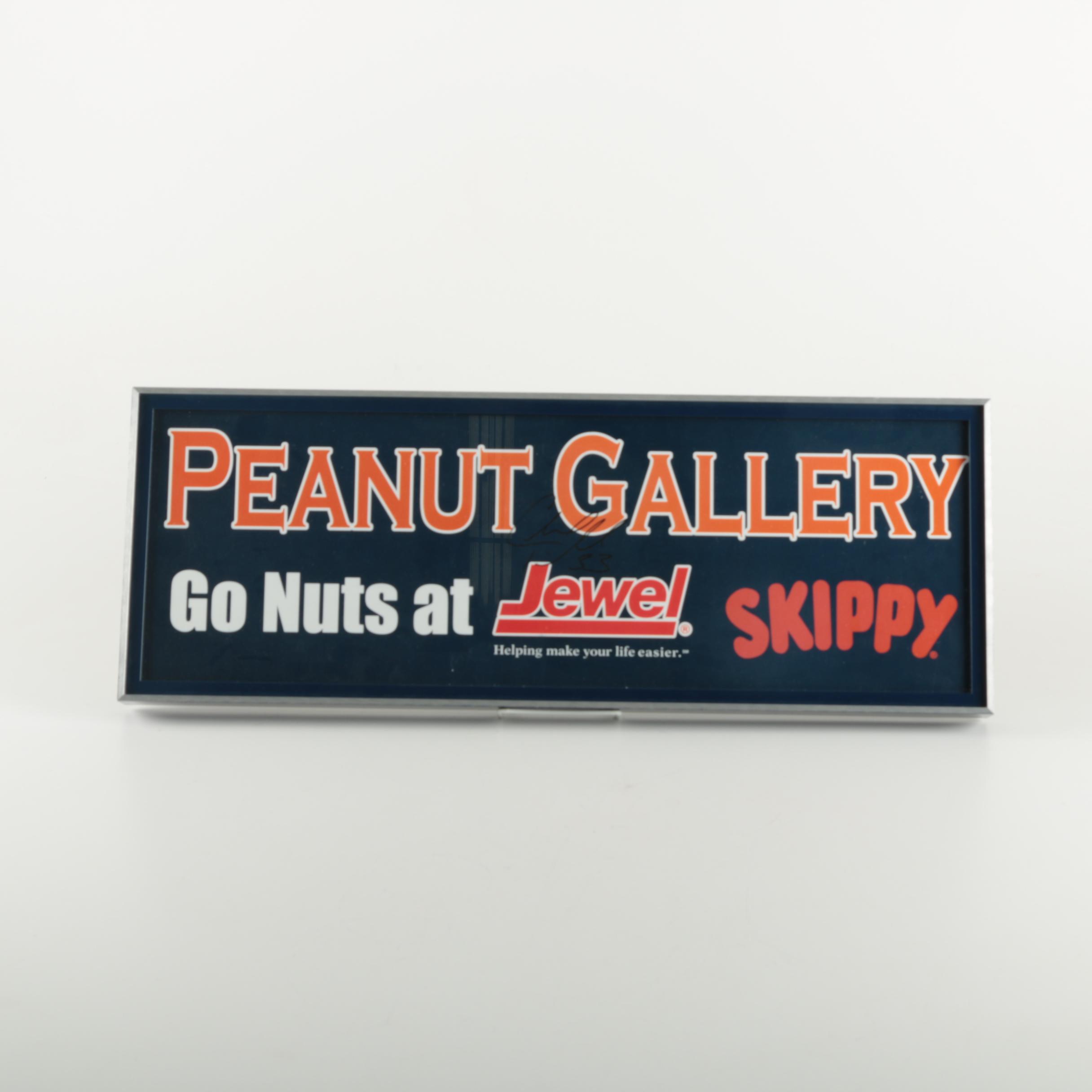 Charles Tillman Autographed  "Peanut Gallery" Sign