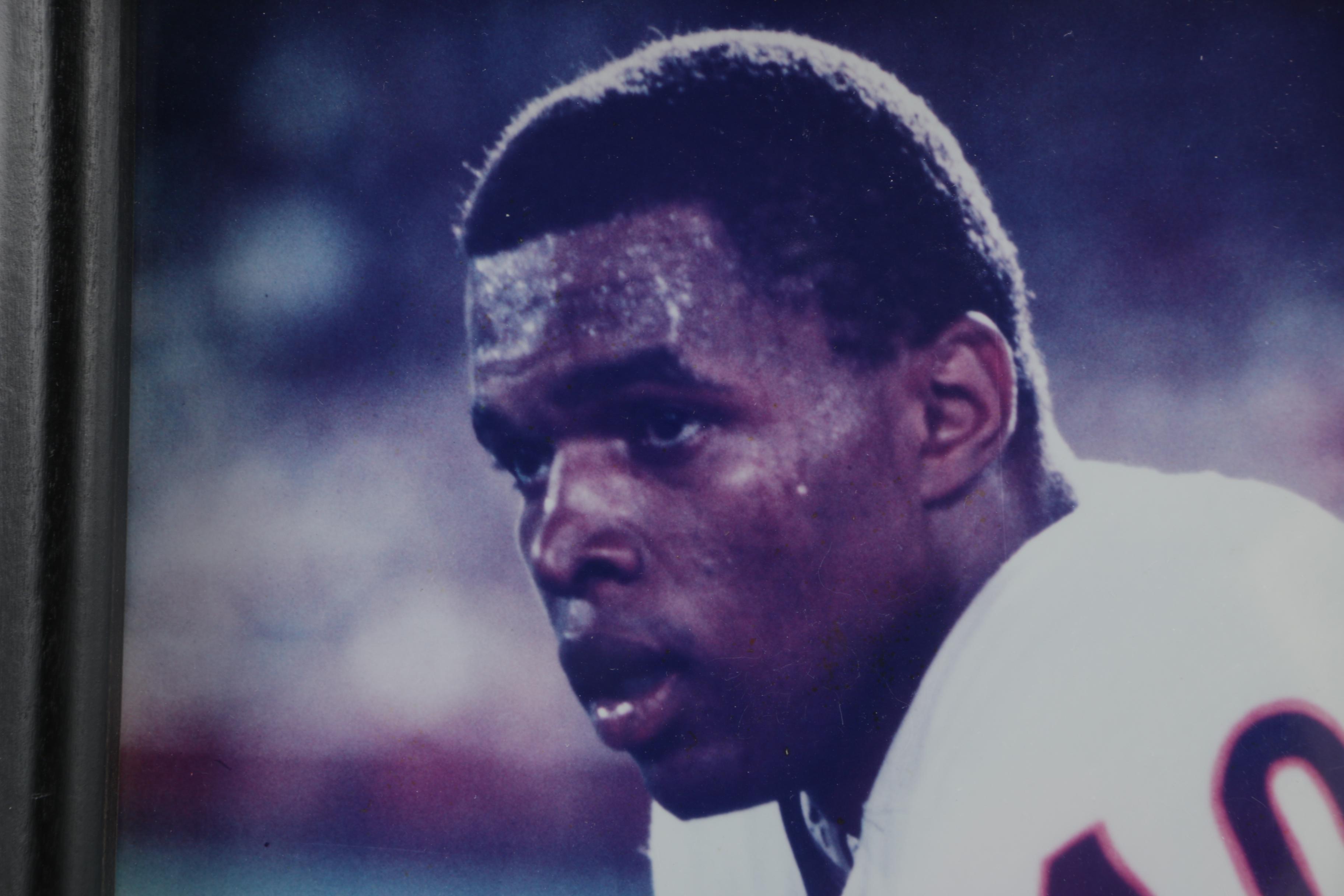 Signed Gale Sayers Photograph