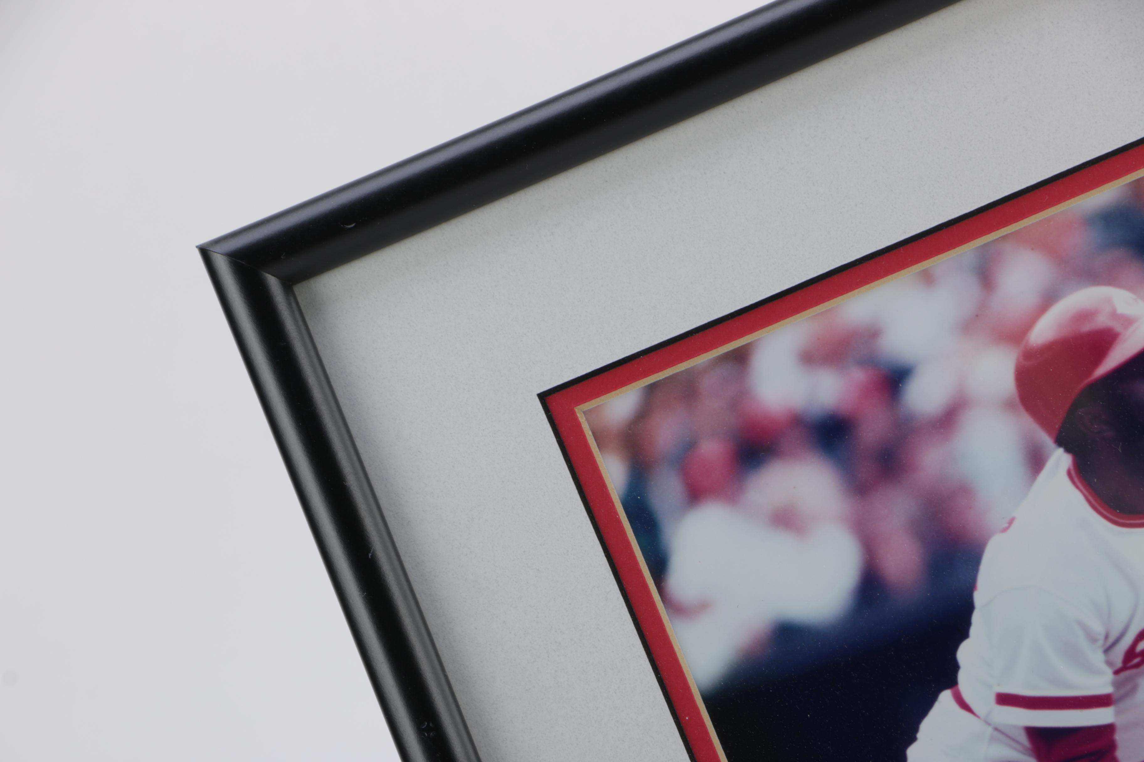 Joe Morgan Framed and Signed Photograph