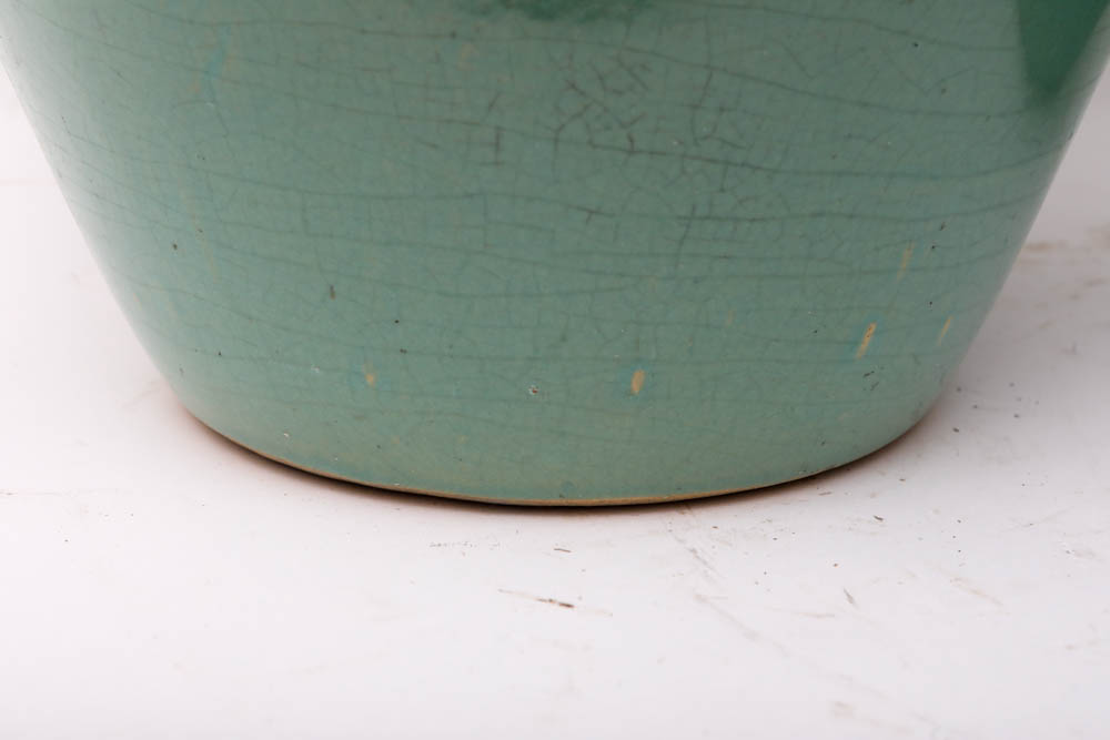 Pair of Large Ceramic Urns