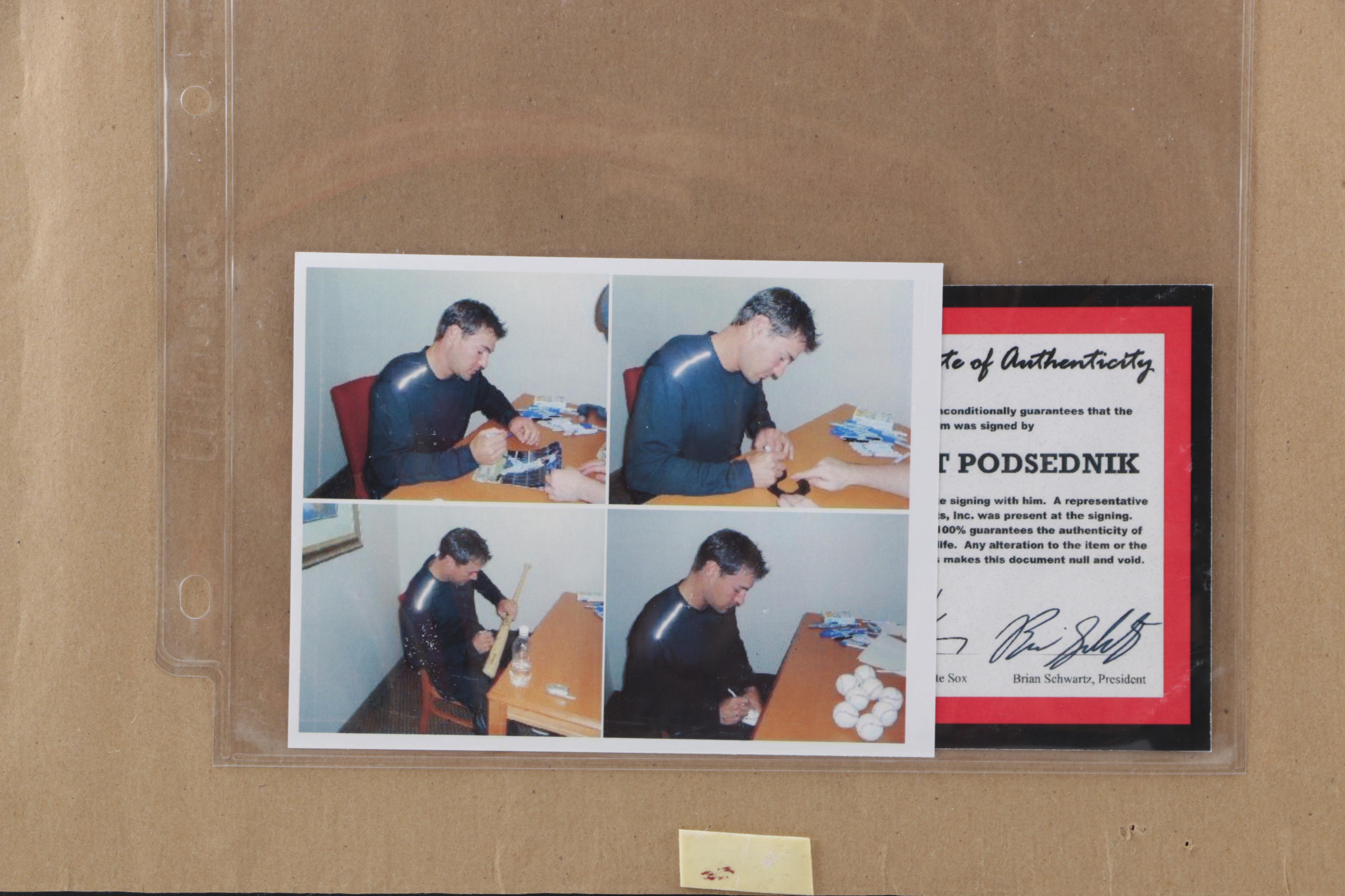 Scott Podsednik Signed Photo