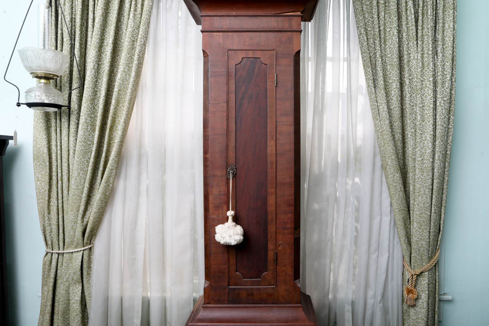 Antique Mahogany Grandfather Clock Case