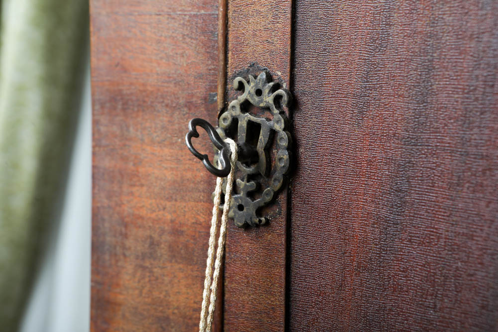 Antique Mahogany Grandfather Clock Case