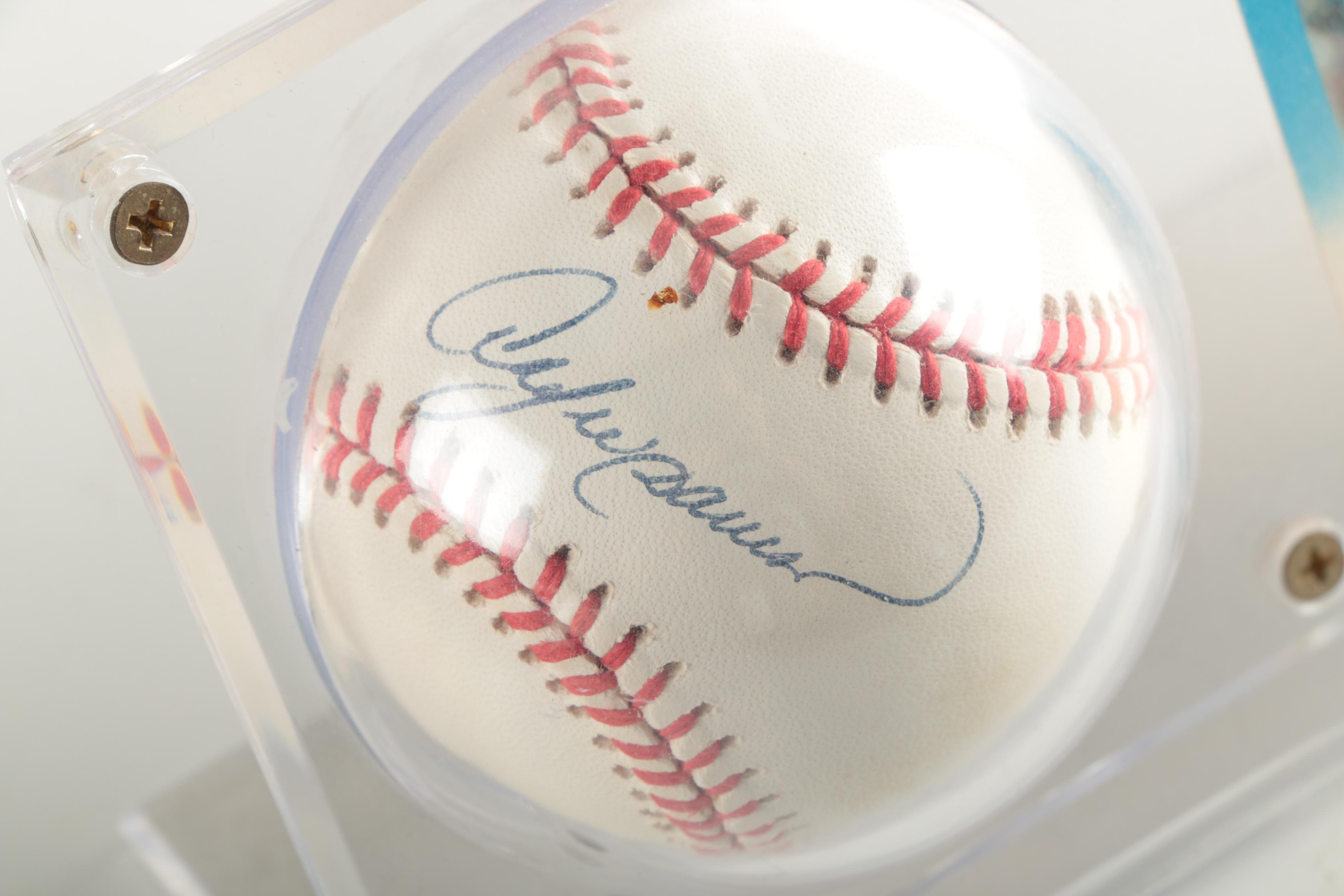 Andre Dawson Signed Baseball