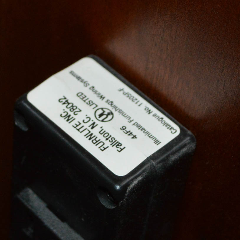 Queen Anne Style Entertainment Armoire