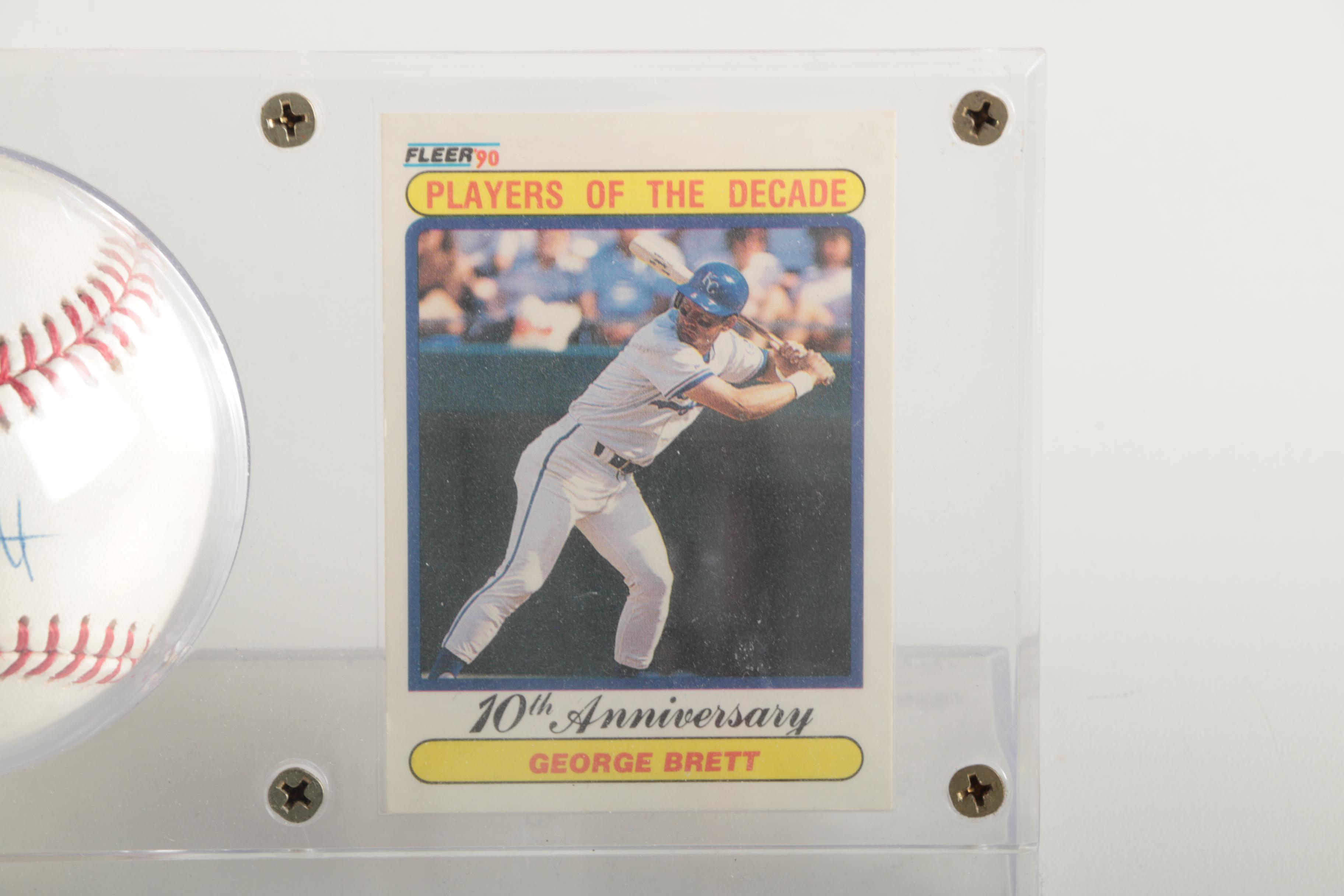 George Brett Signed Baseball